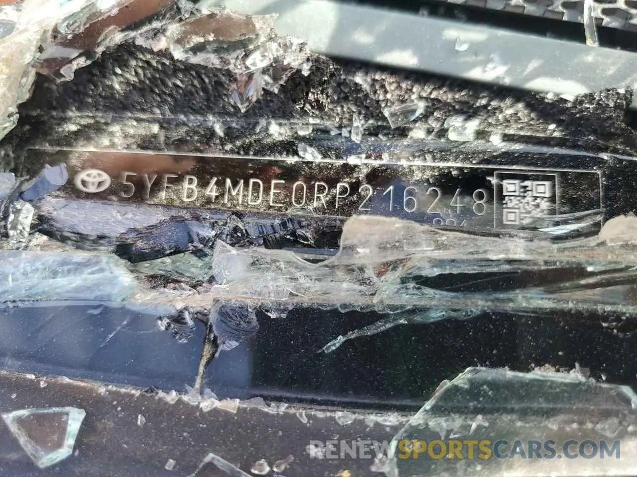 12 Photograph of a damaged car 5YFB4MDE0RP216248 TOYOTA COROLLA 2024