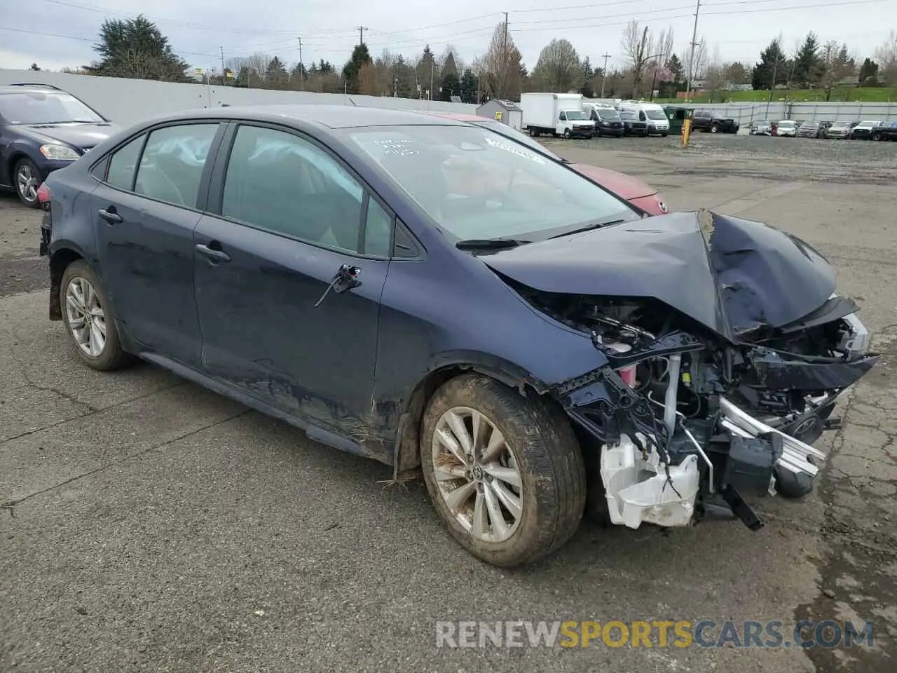 4 Photograph of a damaged car 5YFB4MDE0RP225998 TOYOTA COROLLA 2024