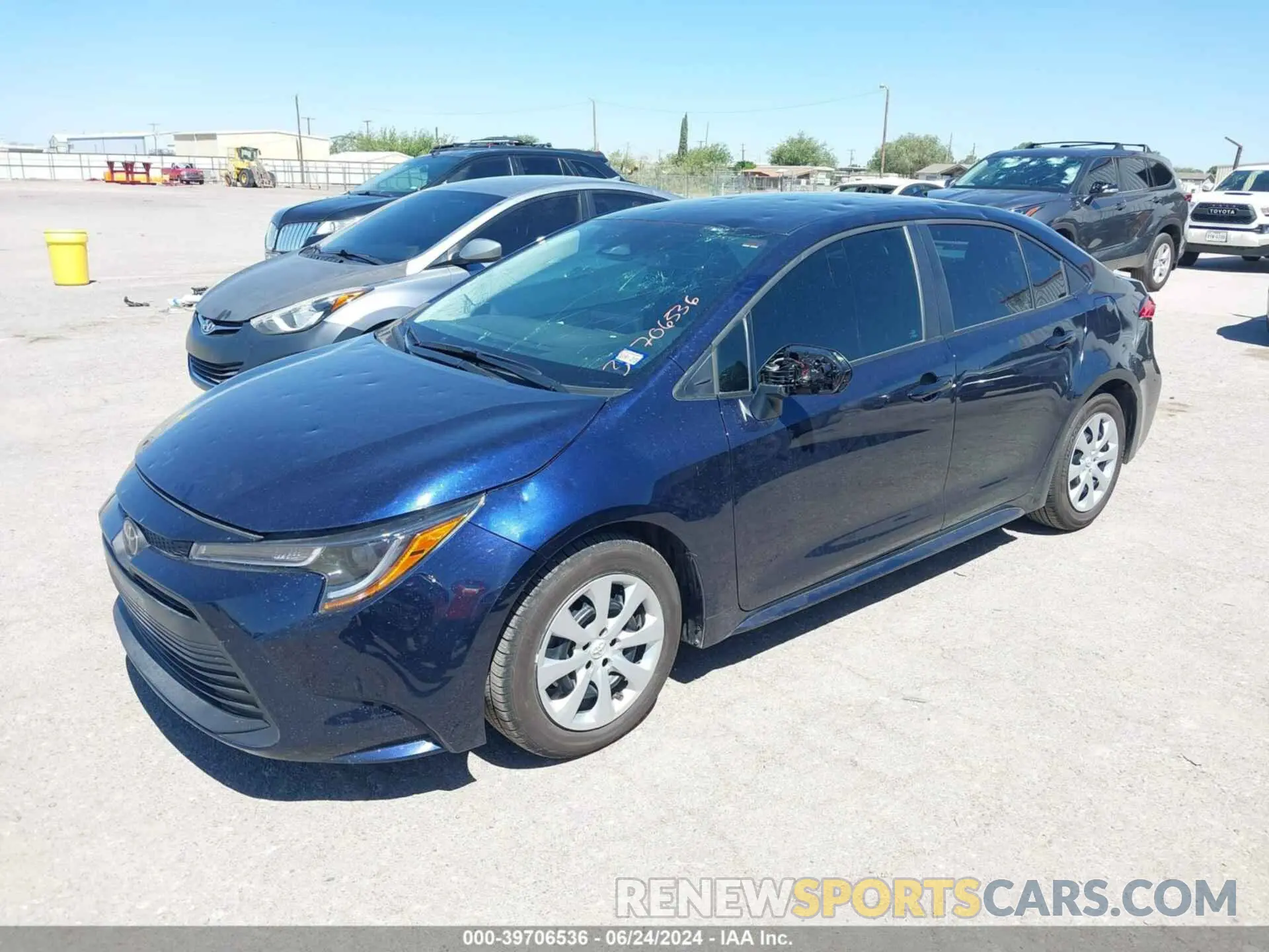 2 Photograph of a damaged car 5YFB4MDE1RP080972 TOYOTA COROLLA 2024