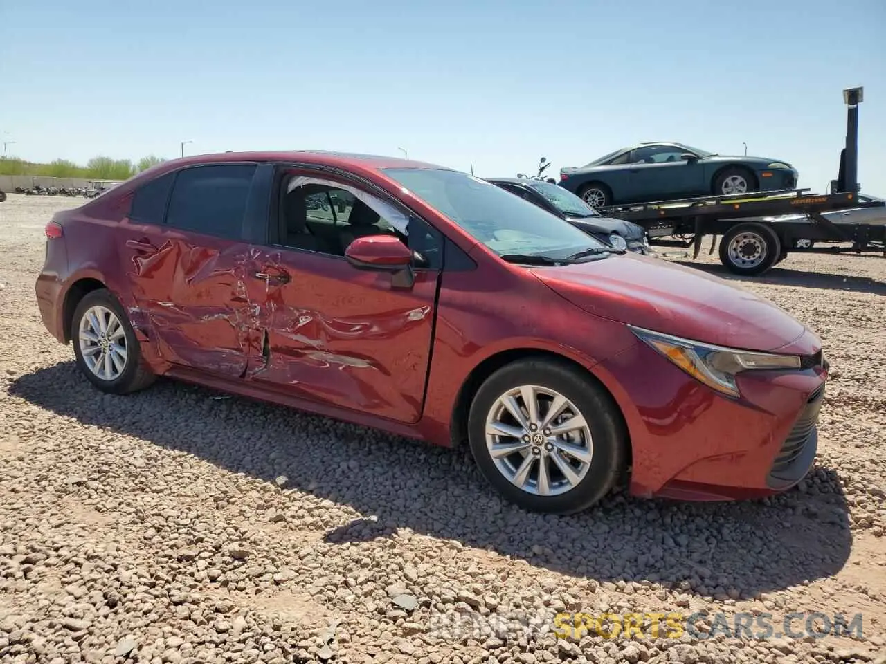 4 Photograph of a damaged car 5YFB4MDE1RP090451 TOYOTA COROLLA 2024