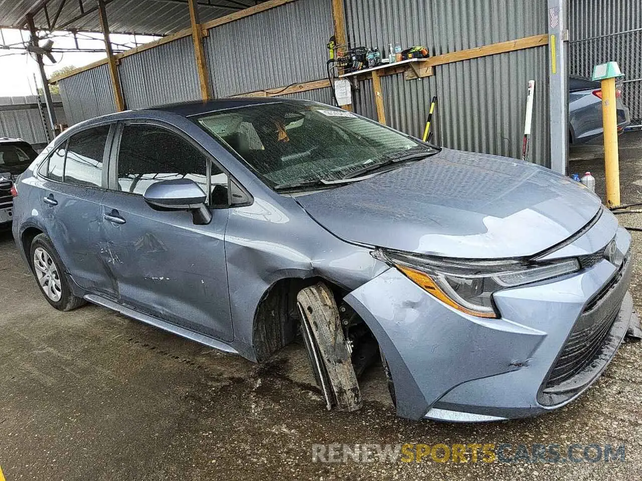 4 Photograph of a damaged car 5YFB4MDE1RP101822 TOYOTA COROLLA 2024