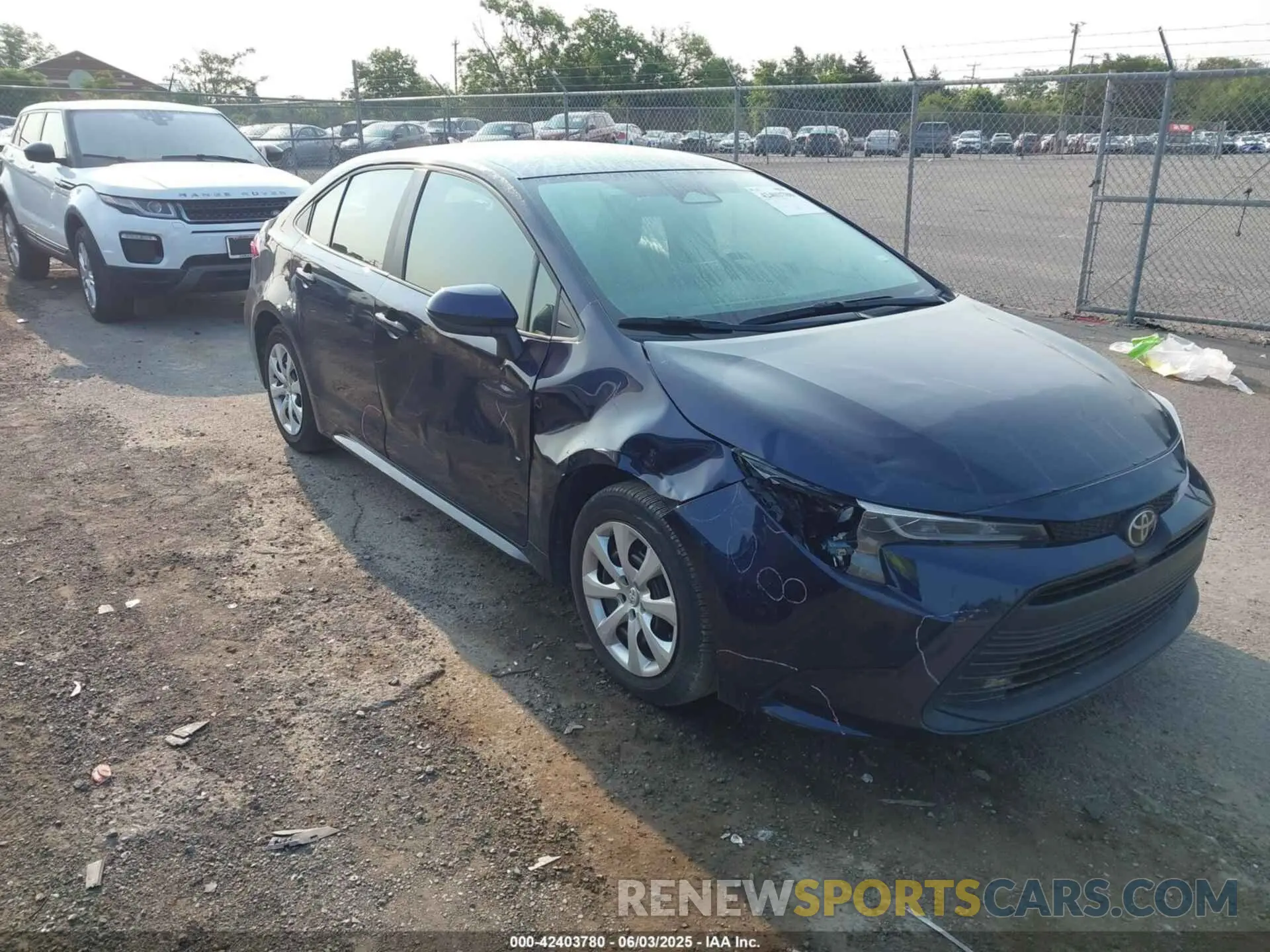 1 Photograph of a damaged car 5YFB4MDE1RP106020 TOYOTA COROLLA 2024