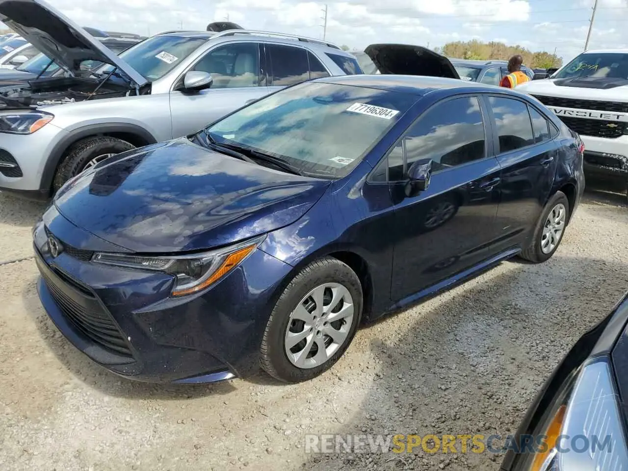 1 Photograph of a damaged car 5YFB4MDE1RP109449 TOYOTA COROLLA 2024