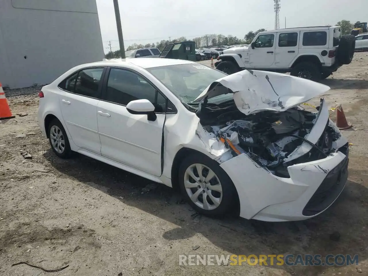 4 Photograph of a damaged car 5YFB4MDE1RP115767 TOYOTA COROLLA 2024