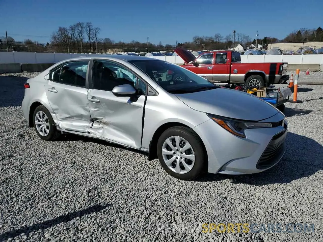 4 Photograph of a damaged car 5YFB4MDE1RP117485 TOYOTA COROLLA 2024