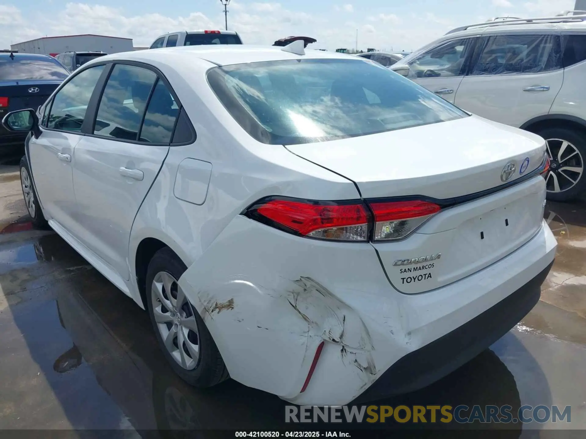 3 Photograph of a damaged car 5YFB4MDE1RP123786 TOYOTA COROLLA 2024