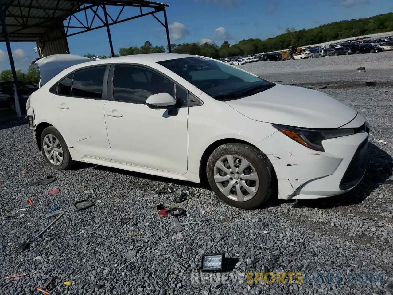 4 Photograph of a damaged car 5YFB4MDE1RP126204 TOYOTA COROLLA 2024