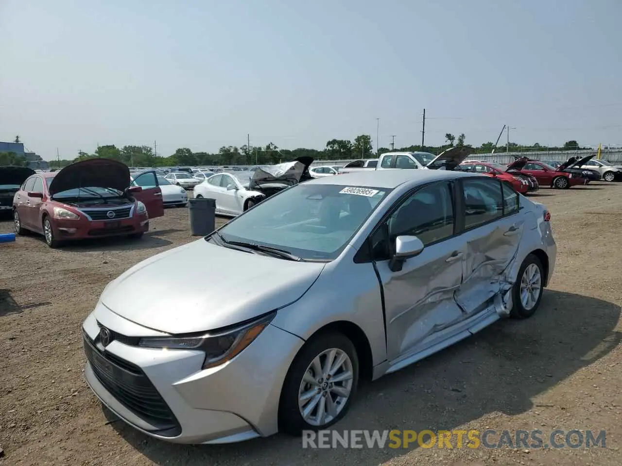 1 Photograph of a damaged car 5YFB4MDE1RP128311 TOYOTA COROLLA 2024