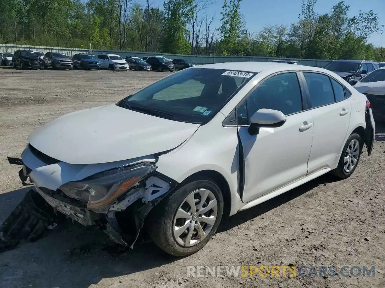 1 Photograph of a damaged car 5YFB4MDE1RP128826 TOYOTA COROLLA 2024