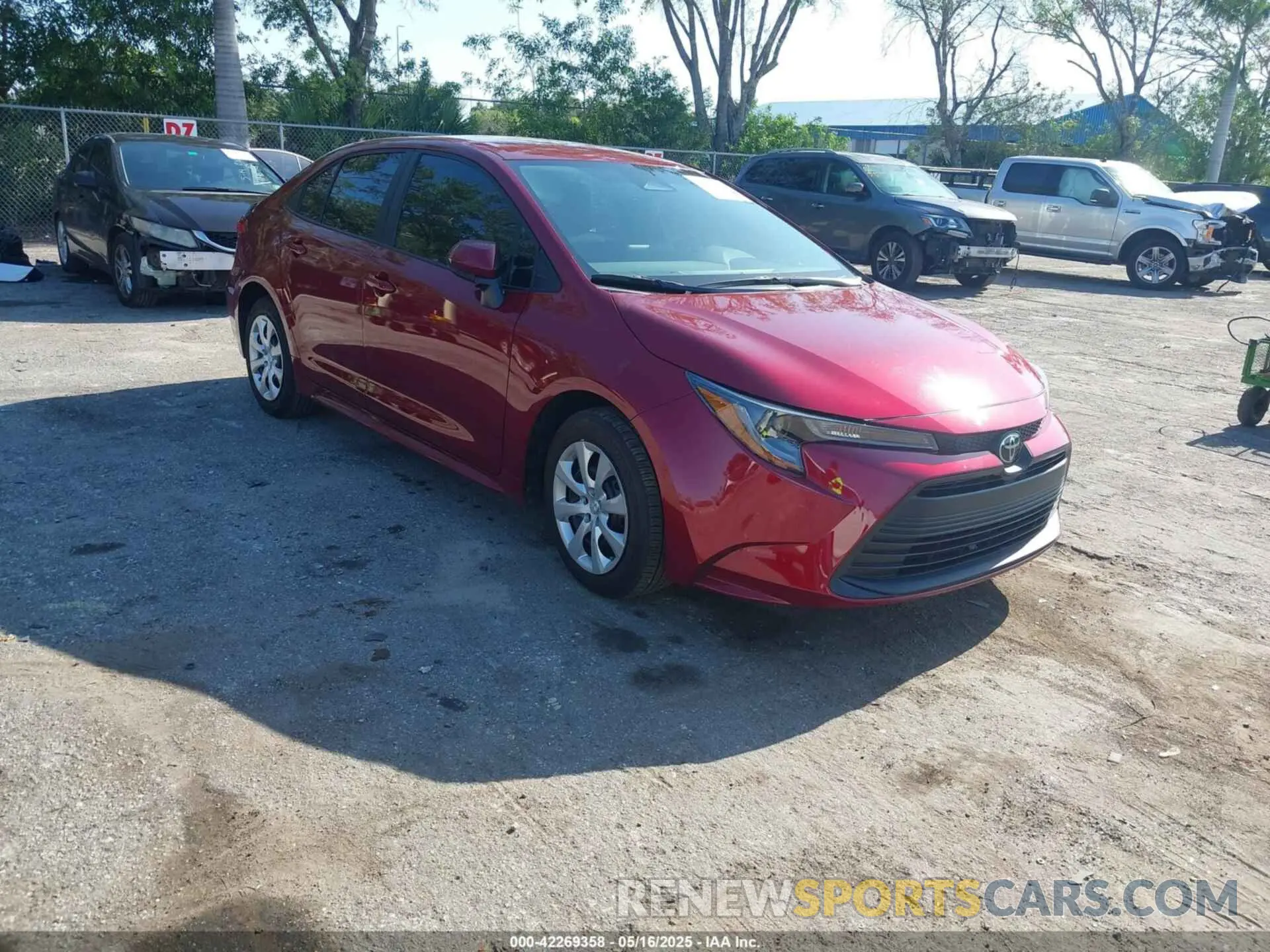 1 Photograph of a damaged car 5YFB4MDE1RP138322 TOYOTA COROLLA 2024