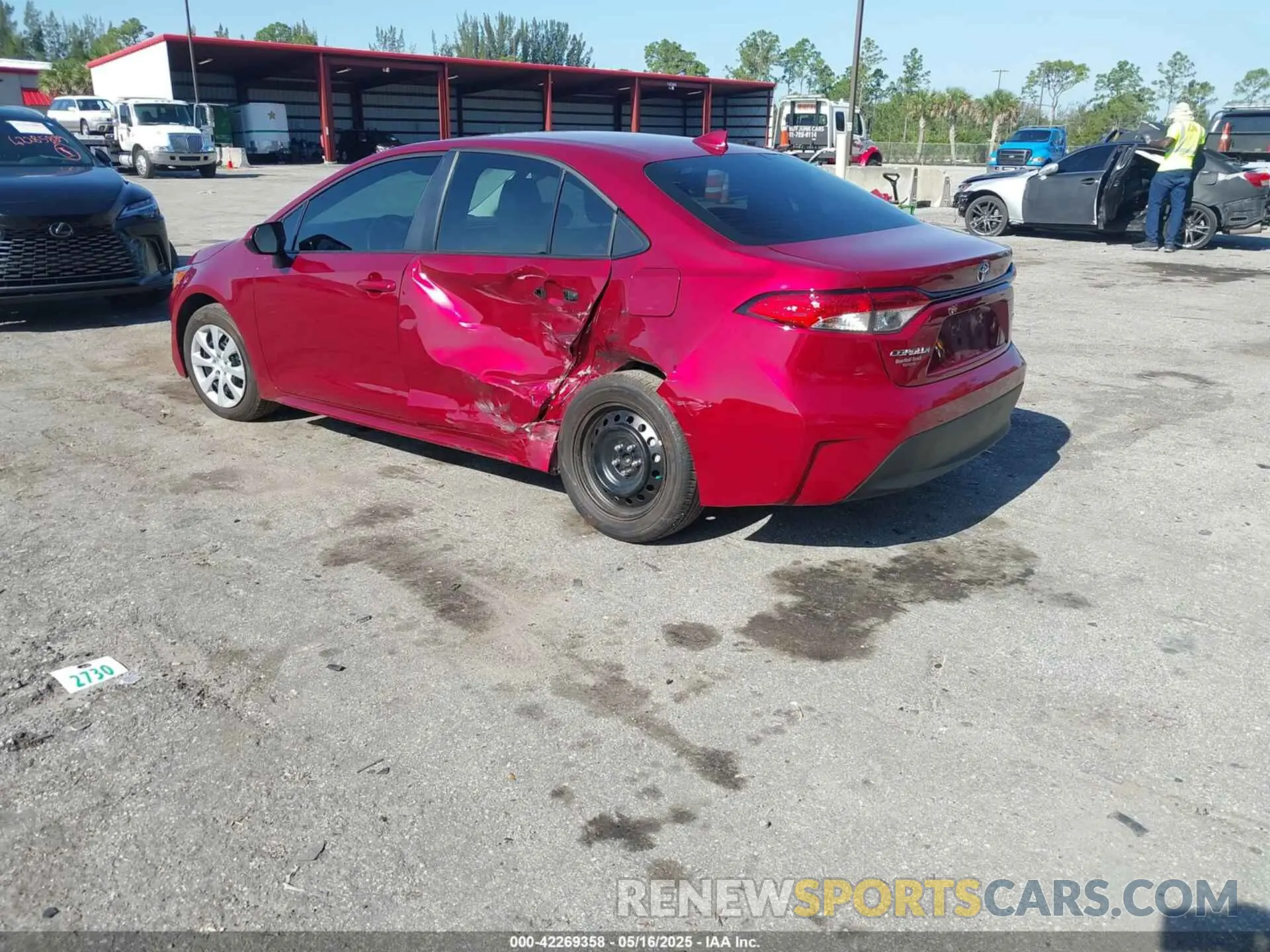 3 Photograph of a damaged car 5YFB4MDE1RP138322 TOYOTA COROLLA 2024