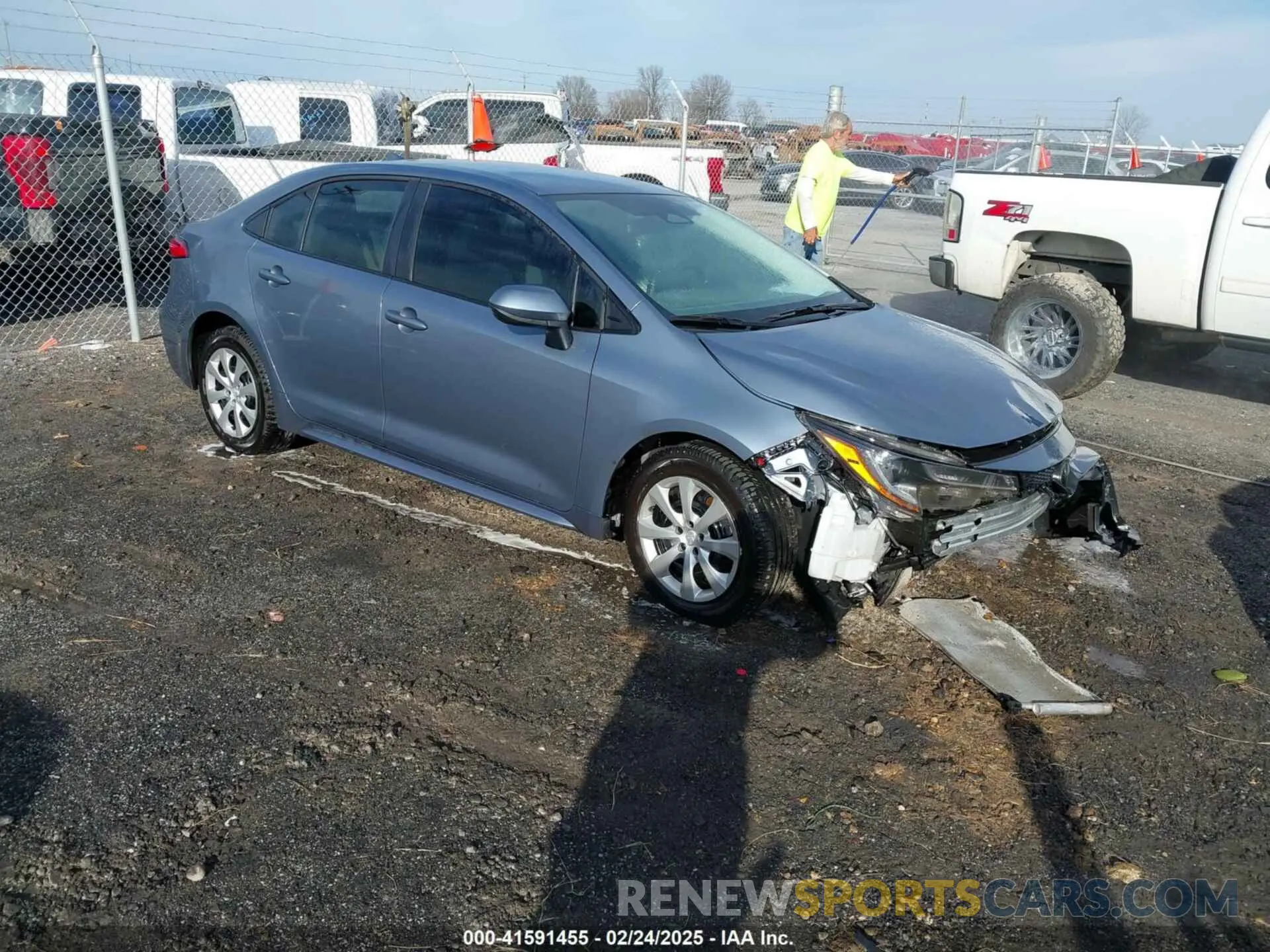 1 Photograph of a damaged car 5YFB4MDE1RP139373 TOYOTA COROLLA 2024