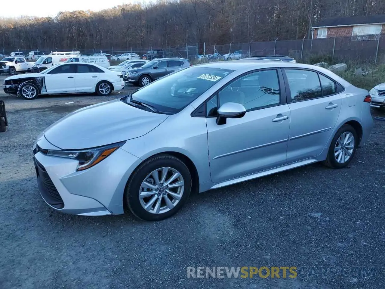 1 Photograph of a damaged car 5YFB4MDE1RP148431 TOYOTA COROLLA 2024