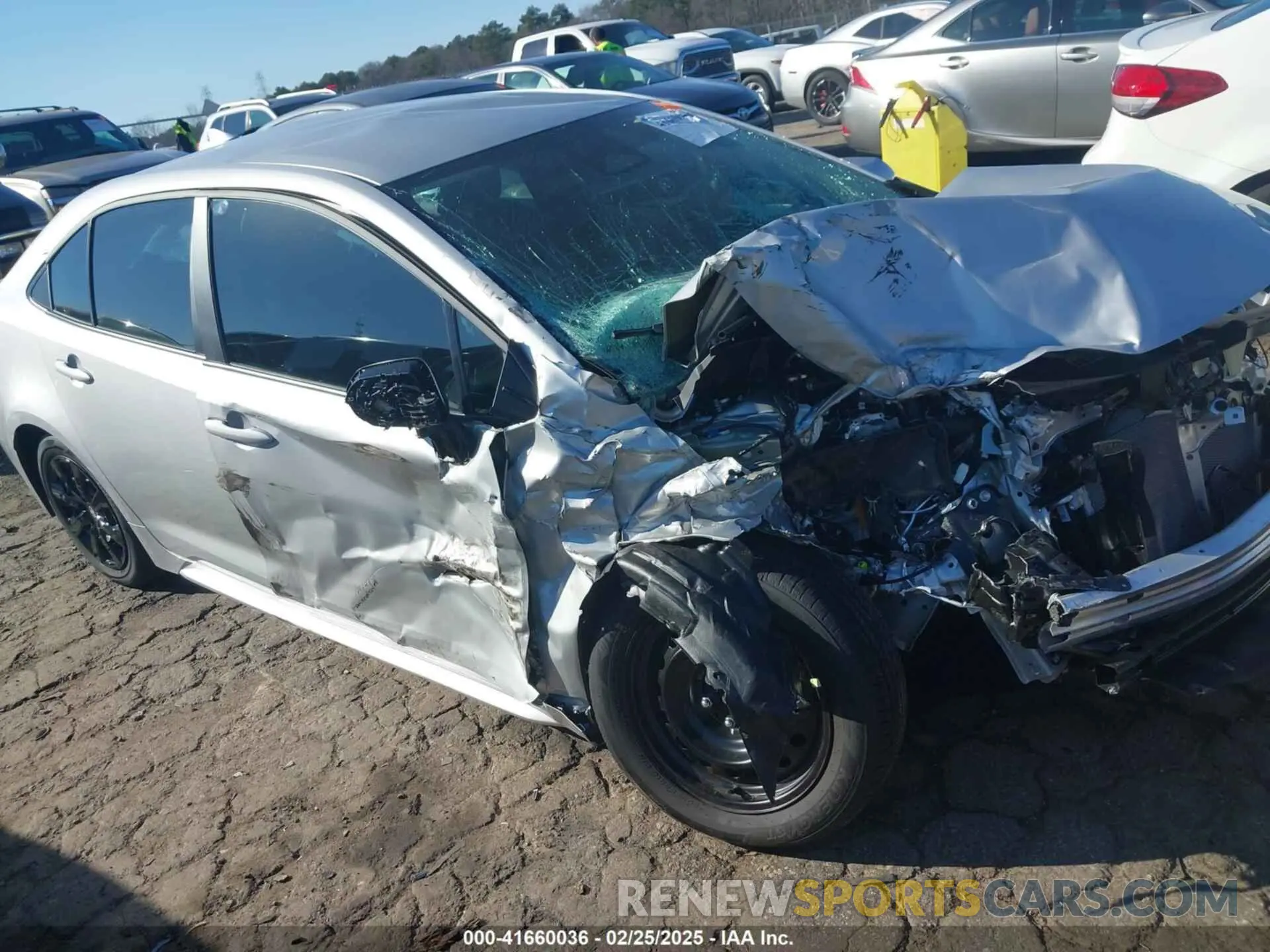 1 Photograph of a damaged car 5YFB4MDE1RP151216 TOYOTA COROLLA 2024