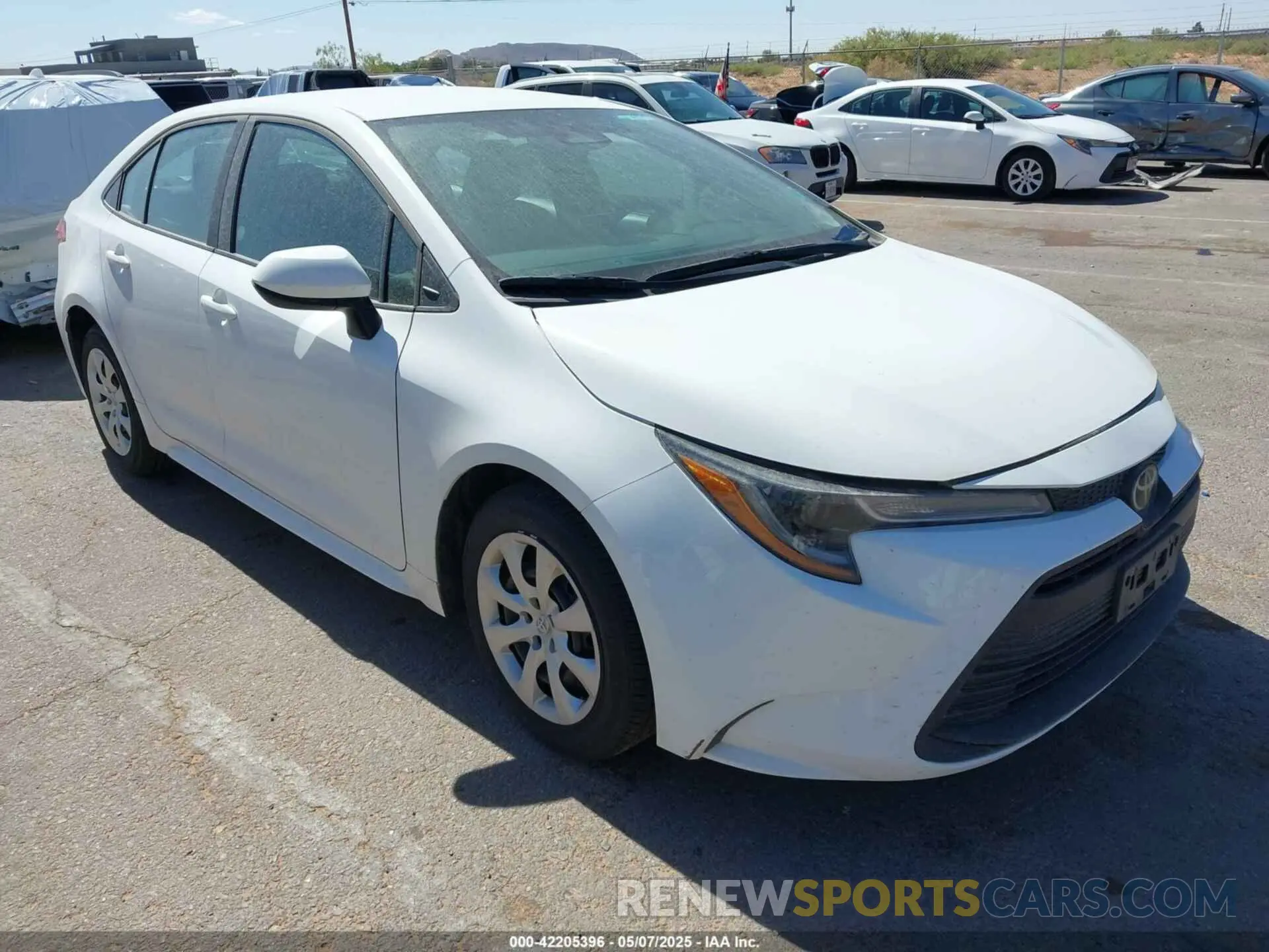 1 Photograph of a damaged car 5YFB4MDE1RP153774 TOYOTA COROLLA 2024