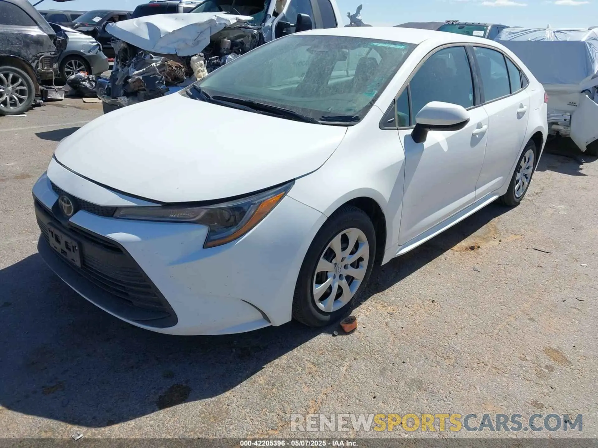 2 Photograph of a damaged car 5YFB4MDE1RP153774 TOYOTA COROLLA 2024