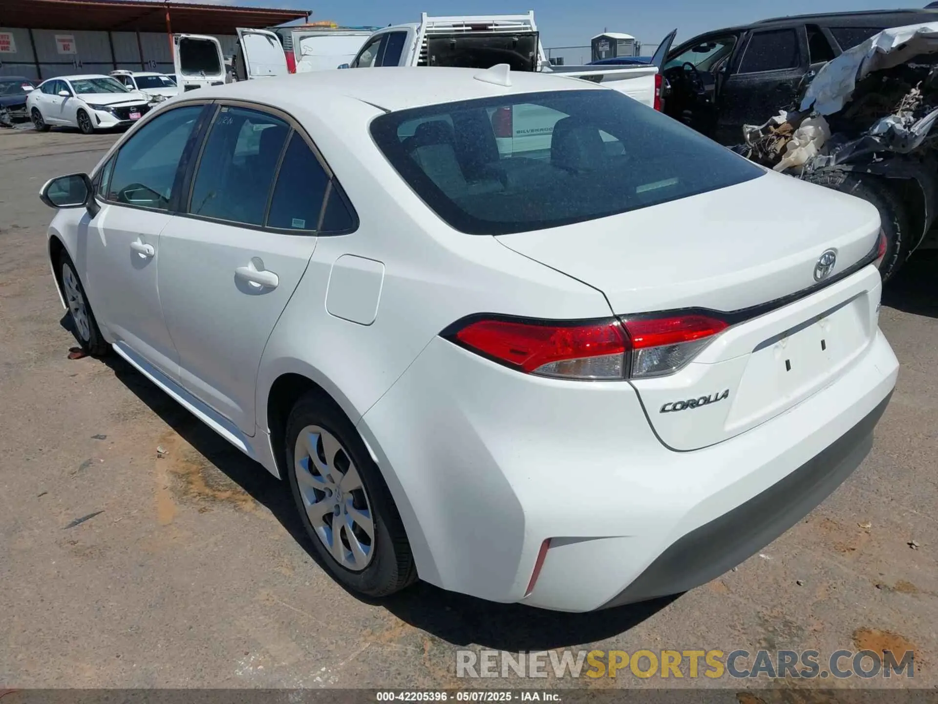3 Photograph of a damaged car 5YFB4MDE1RP153774 TOYOTA COROLLA 2024