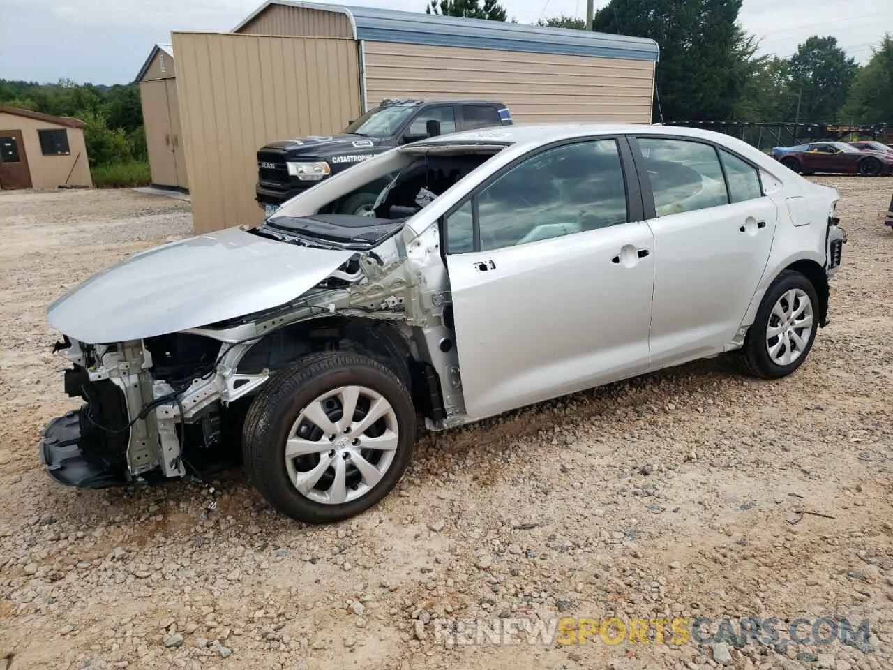 1 Photograph of a damaged car 5YFB4MDE1RP167786 TOYOTA COROLLA 2024