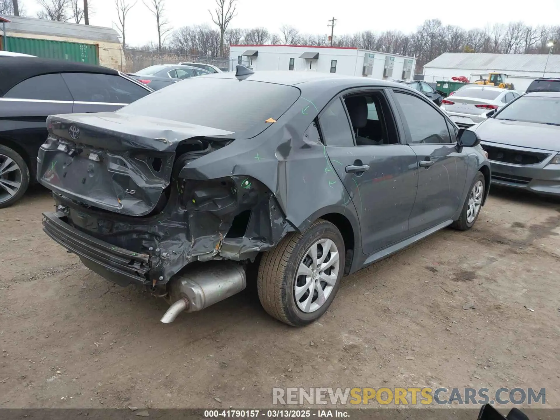 4 Photograph of a damaged car 5YFB4MDE1RP188296 TOYOTA COROLLA 2024