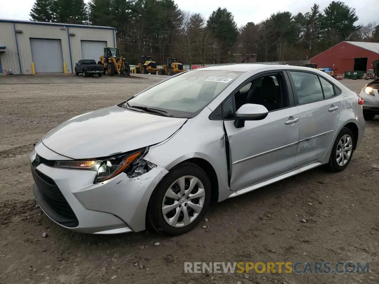 1 Photograph of a damaged car 5YFB4MDE2RP081712 TOYOTA COROLLA 2024