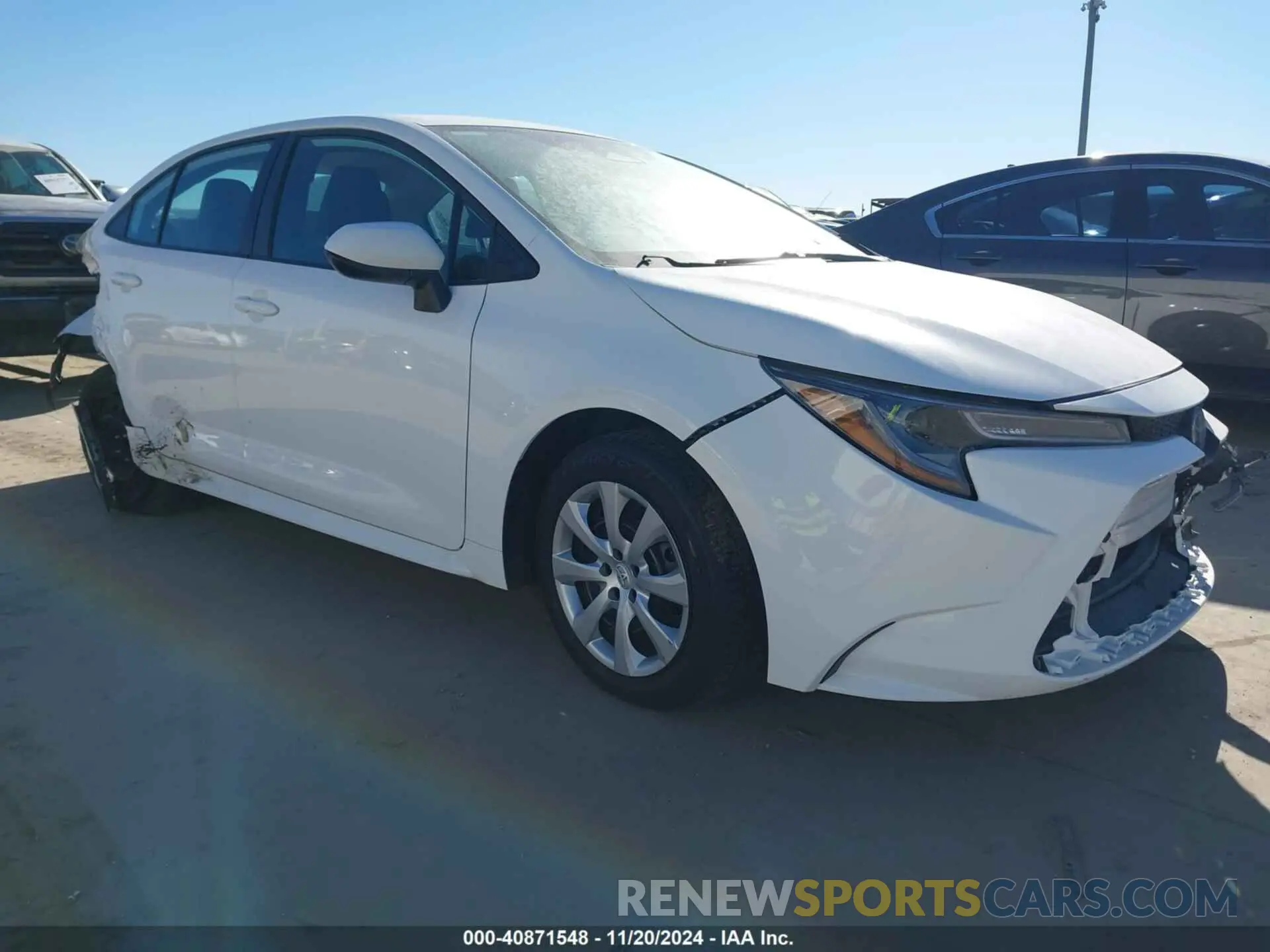 1 Photograph of a damaged car 5YFB4MDE2RP084500 TOYOTA COROLLA 2024