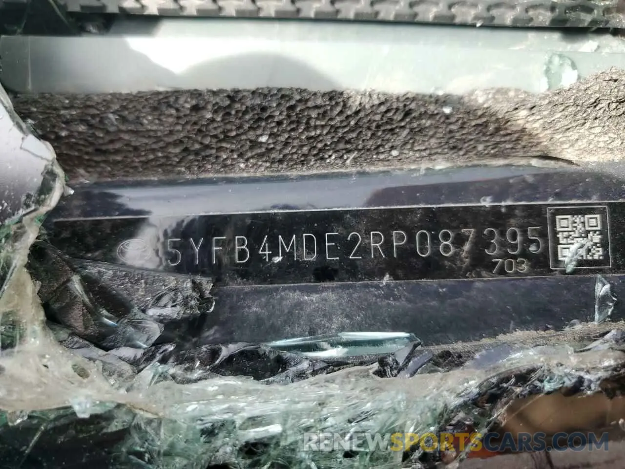 12 Photograph of a damaged car 5YFB4MDE2RP087395 TOYOTA COROLLA 2024