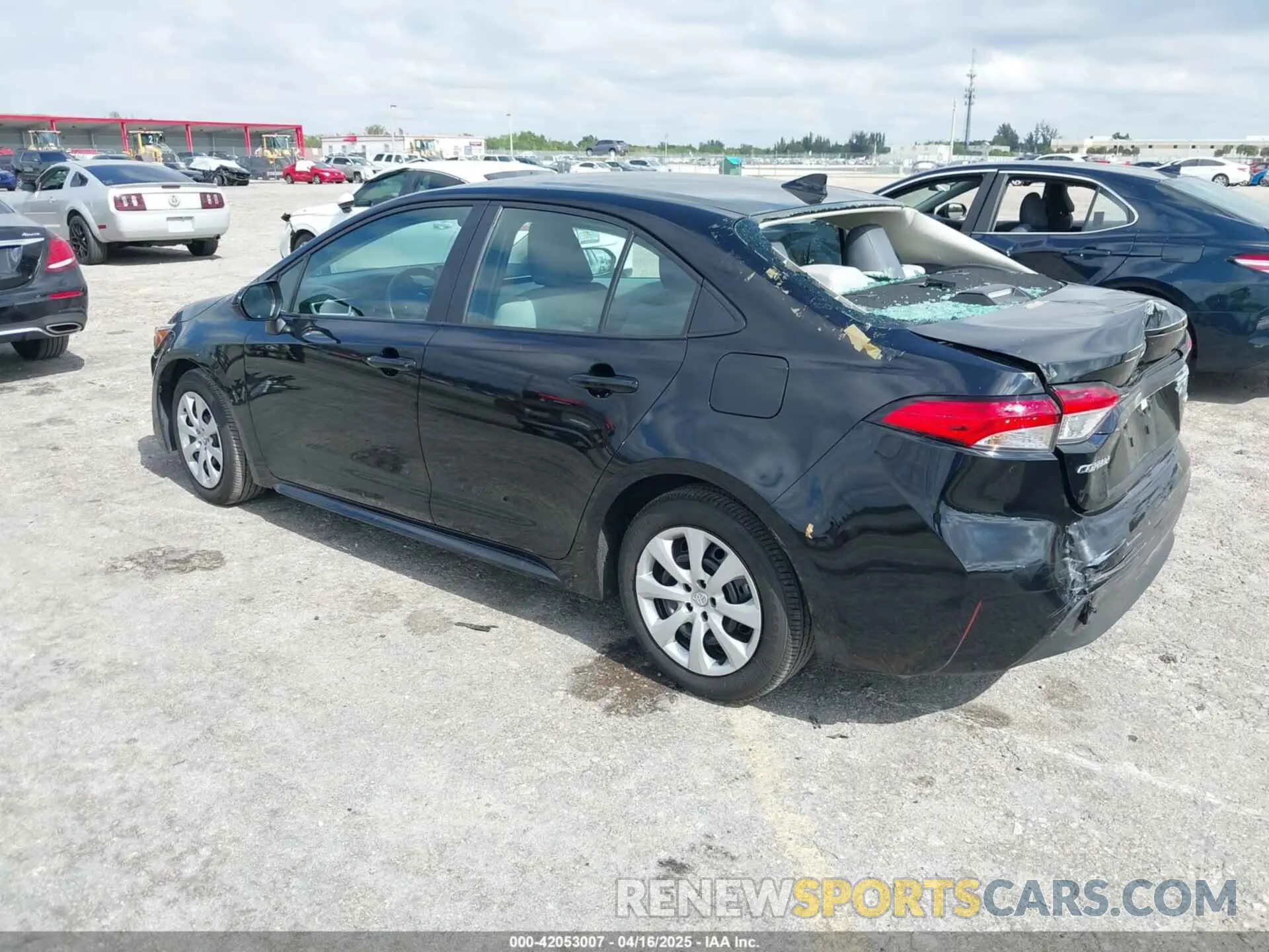 3 Photograph of a damaged car 5YFB4MDE2RP093794 TOYOTA COROLLA 2024