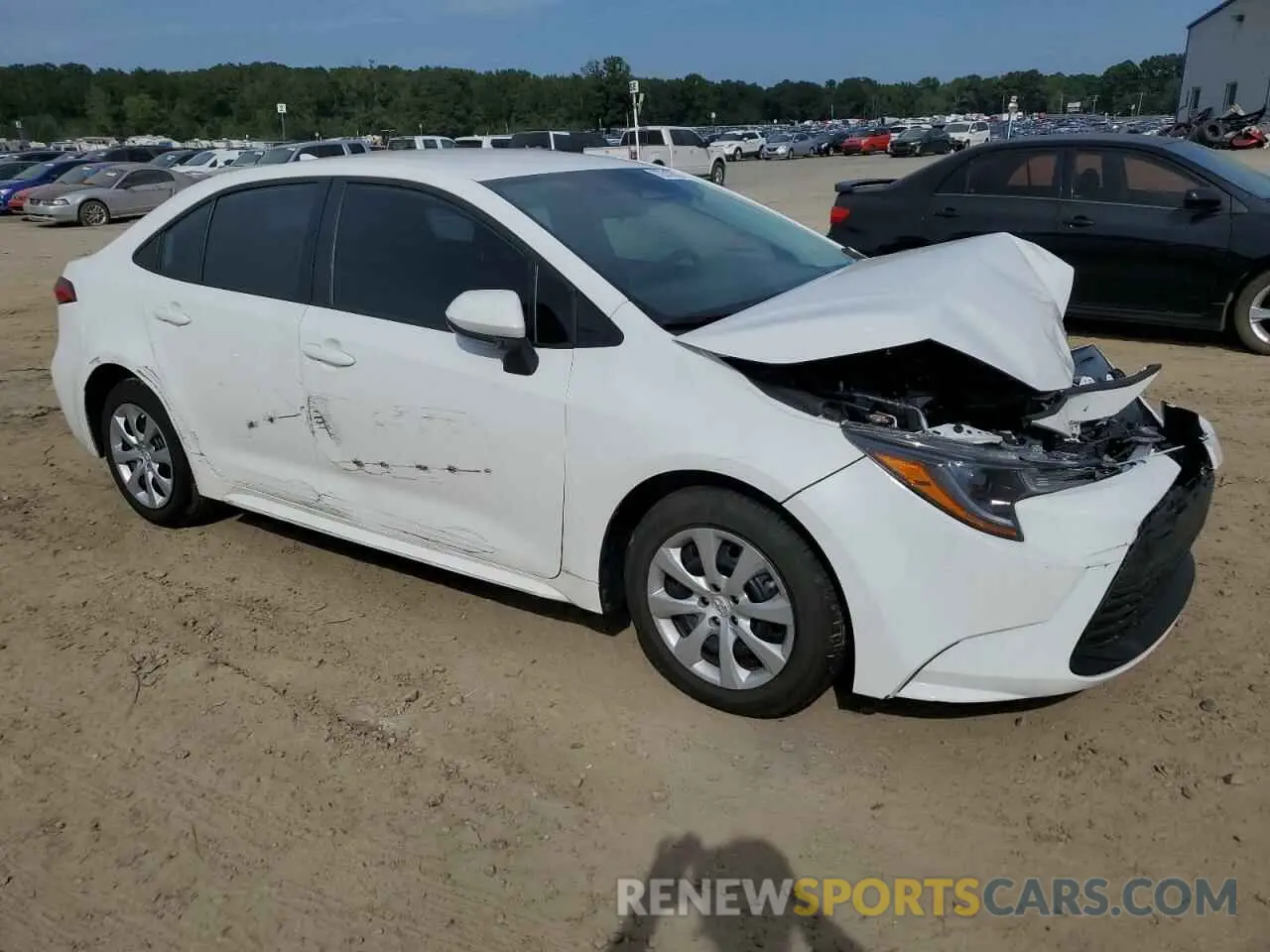 4 Photograph of a damaged car 5YFB4MDE2RP107323 TOYOTA COROLLA 2024