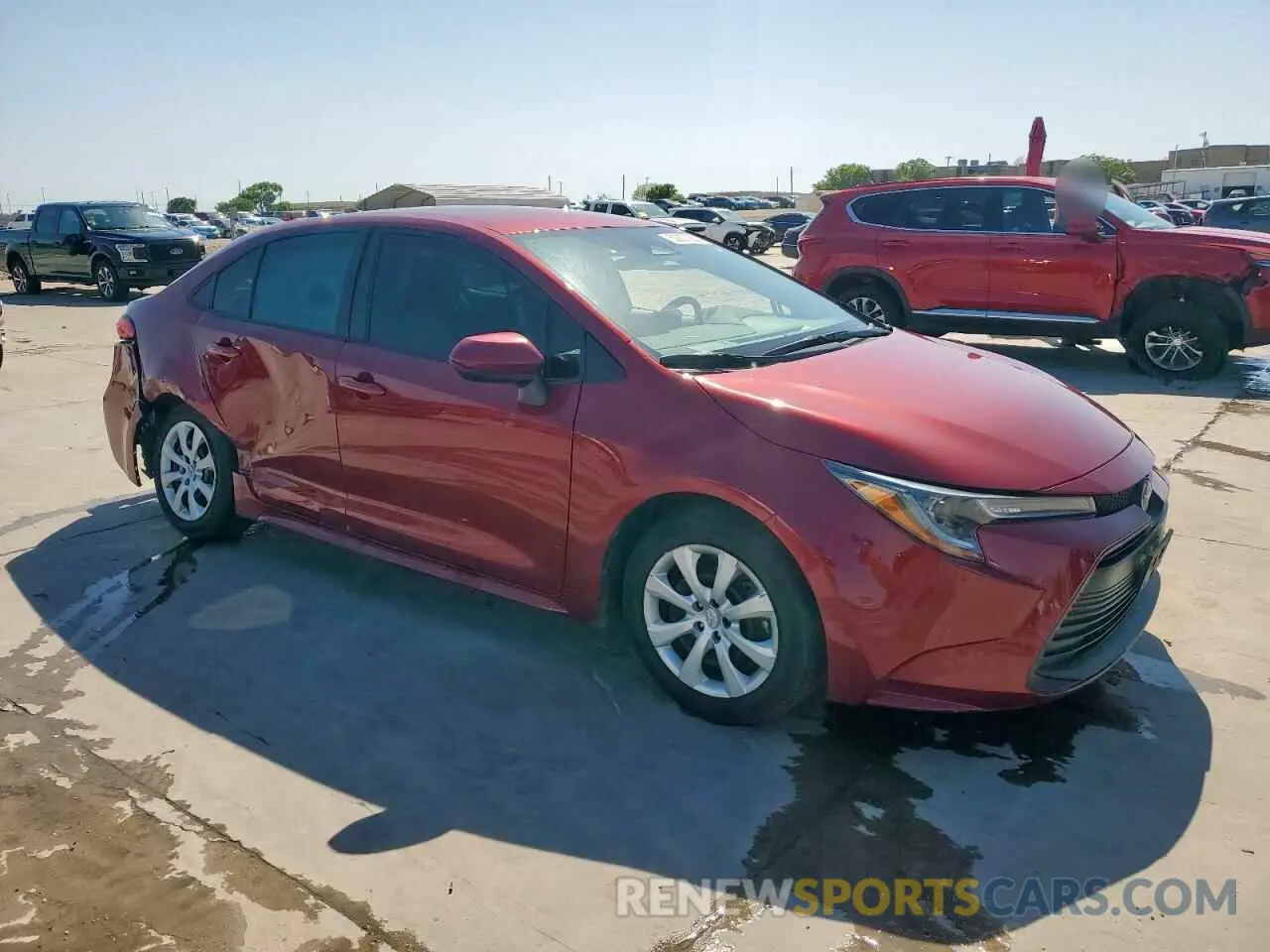 4 Photograph of a damaged car 5YFB4MDE2RP113509 TOYOTA COROLLA 2024
