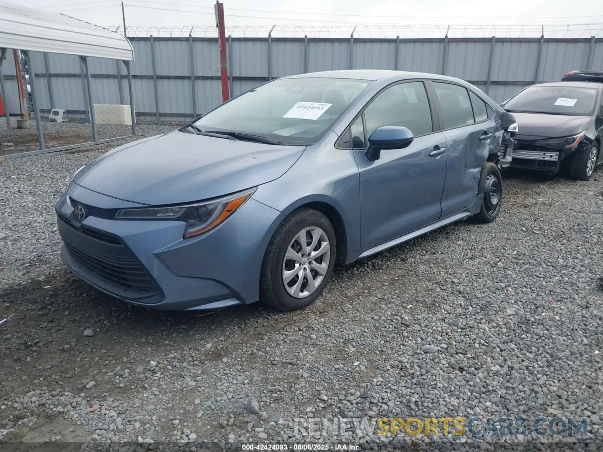 2 Photograph of a damaged car 5YFB4MDE2RP113607 TOYOTA COROLLA 2024