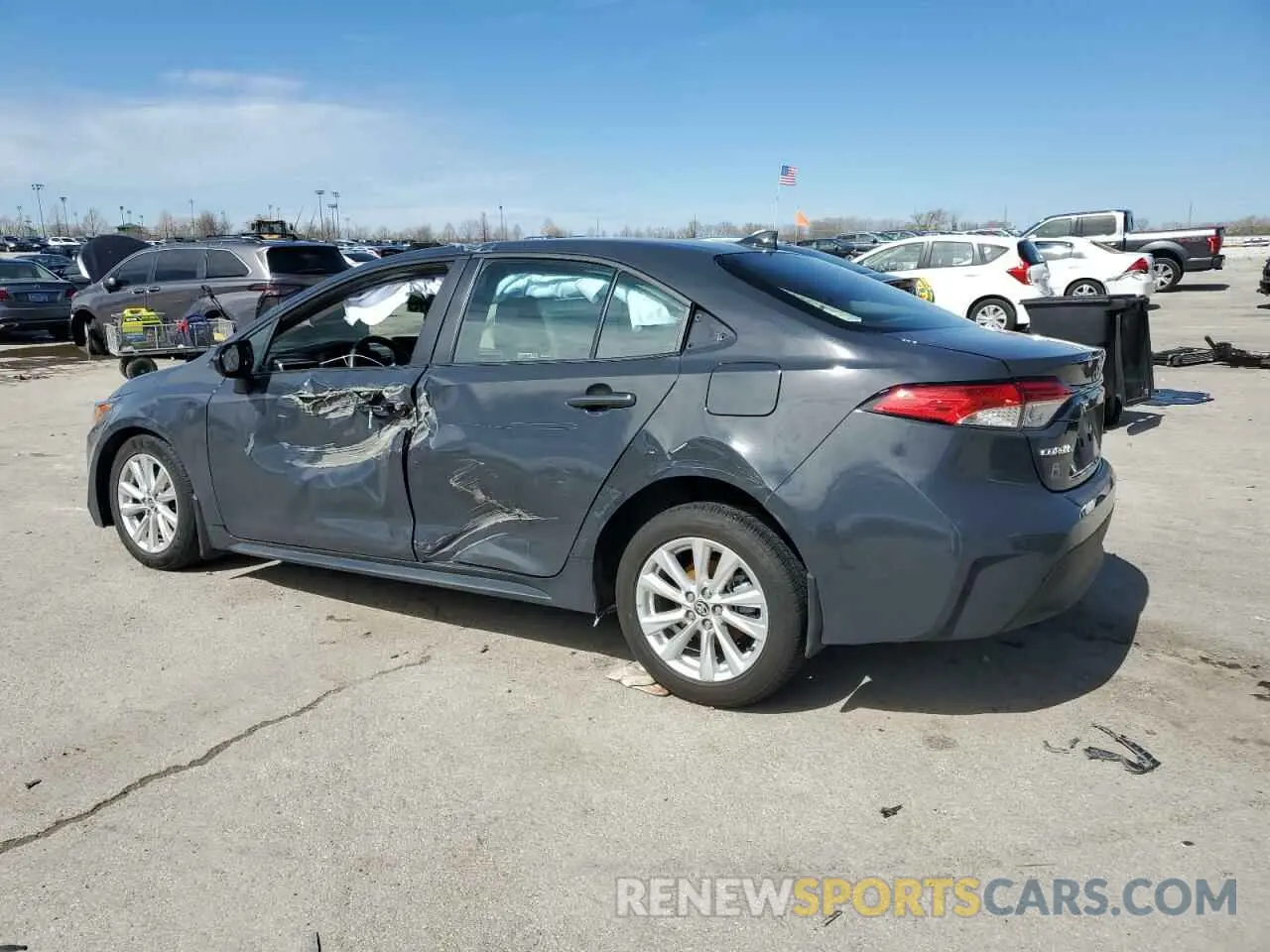 2 Photograph of a damaged car 5YFB4MDE2RP120136 TOYOTA COROLLA 2024