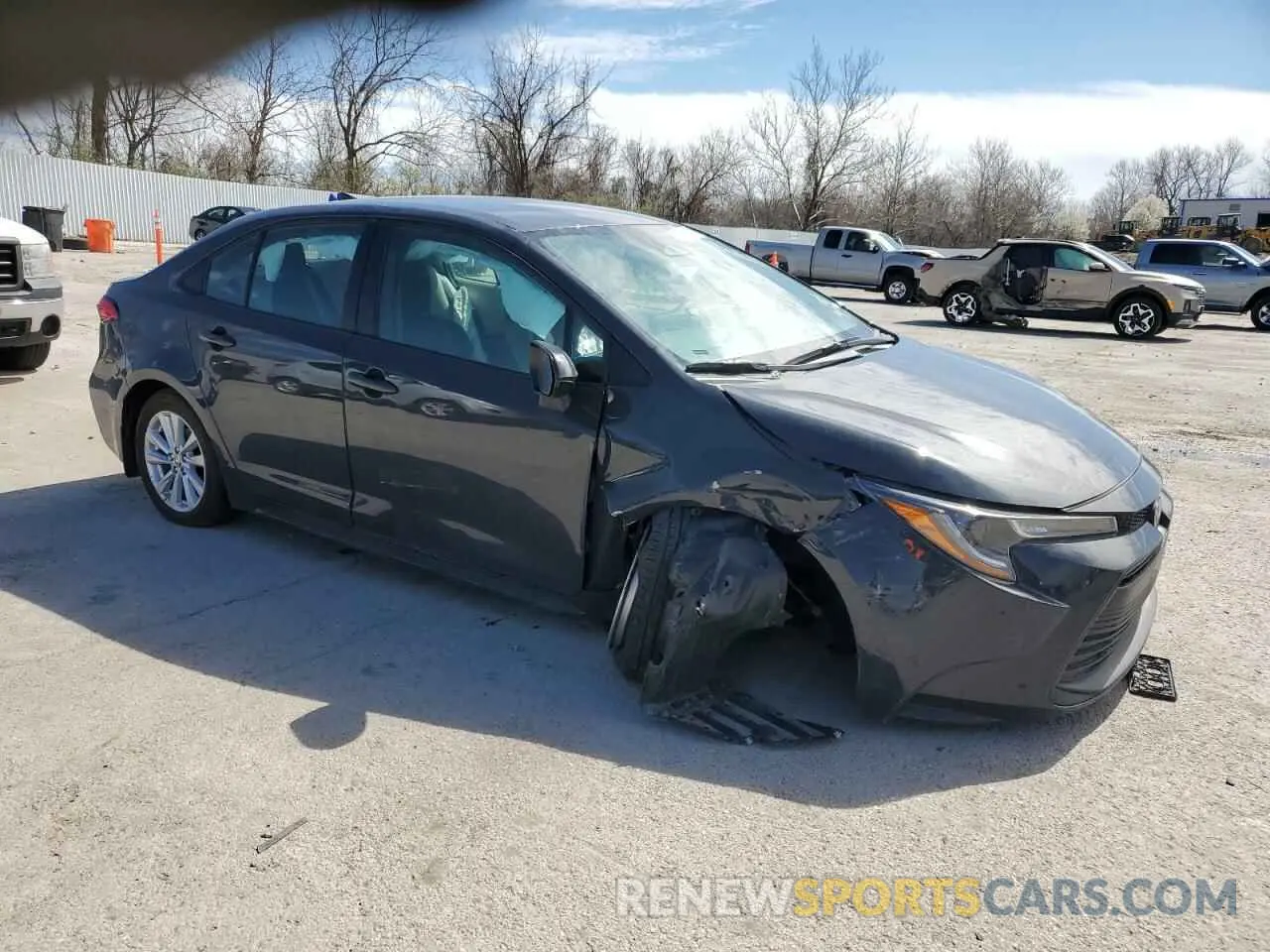 4 Photograph of a damaged car 5YFB4MDE2RP120136 TOYOTA COROLLA 2024