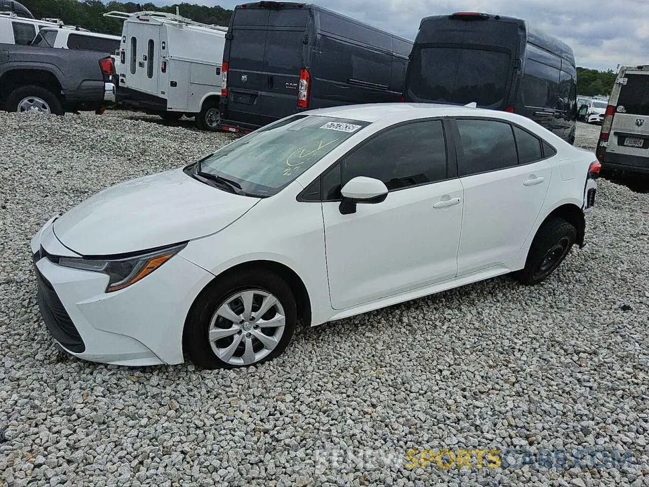 1 Photograph of a damaged car 5YFB4MDE2RP126065 TOYOTA COROLLA 2024