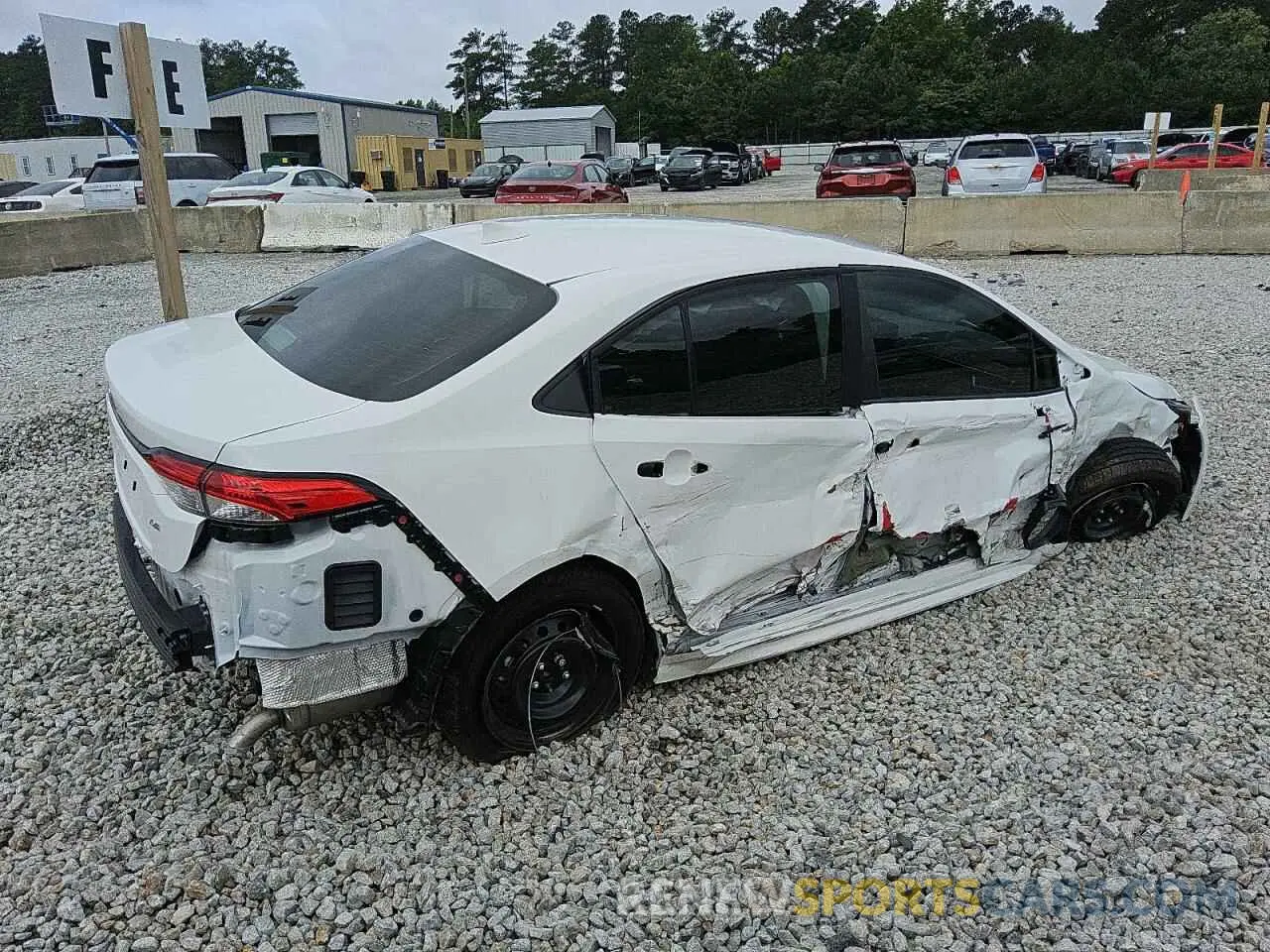 3 Photograph of a damaged car 5YFB4MDE2RP126065 TOYOTA COROLLA 2024