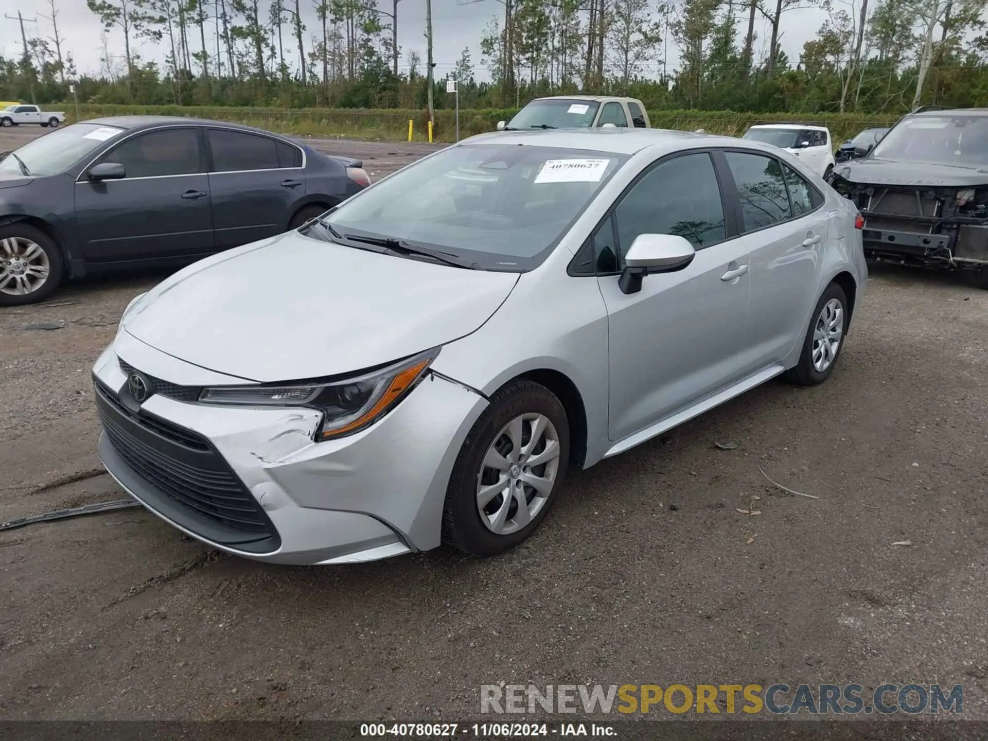 2 Photograph of a damaged car 5YFB4MDE2RP136756 TOYOTA COROLLA 2024