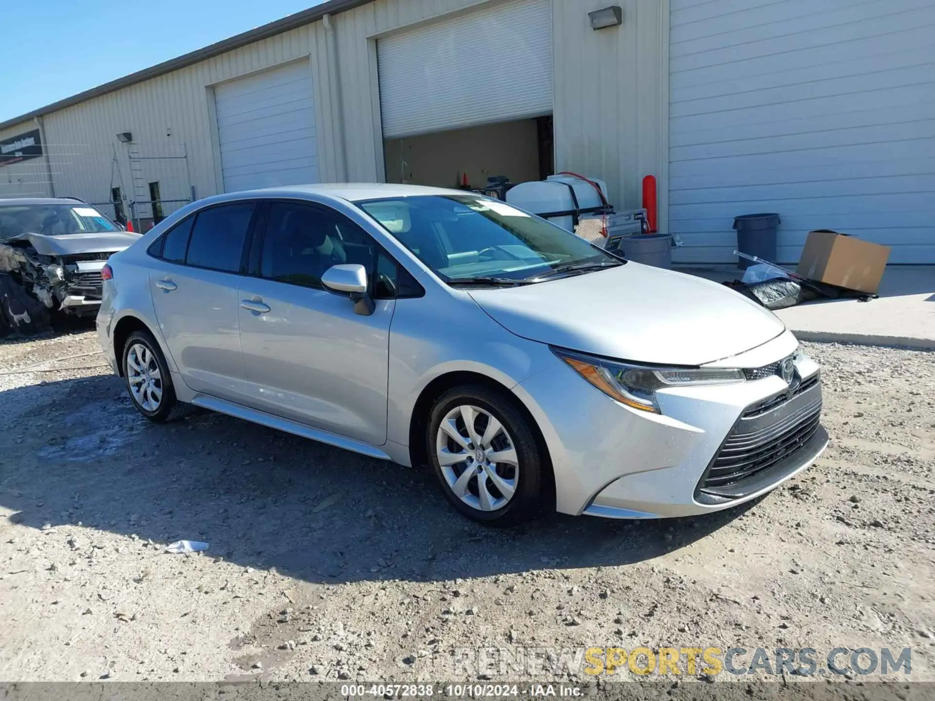 1 Photograph of a damaged car 5YFB4MDE2RP139477 TOYOTA COROLLA 2024