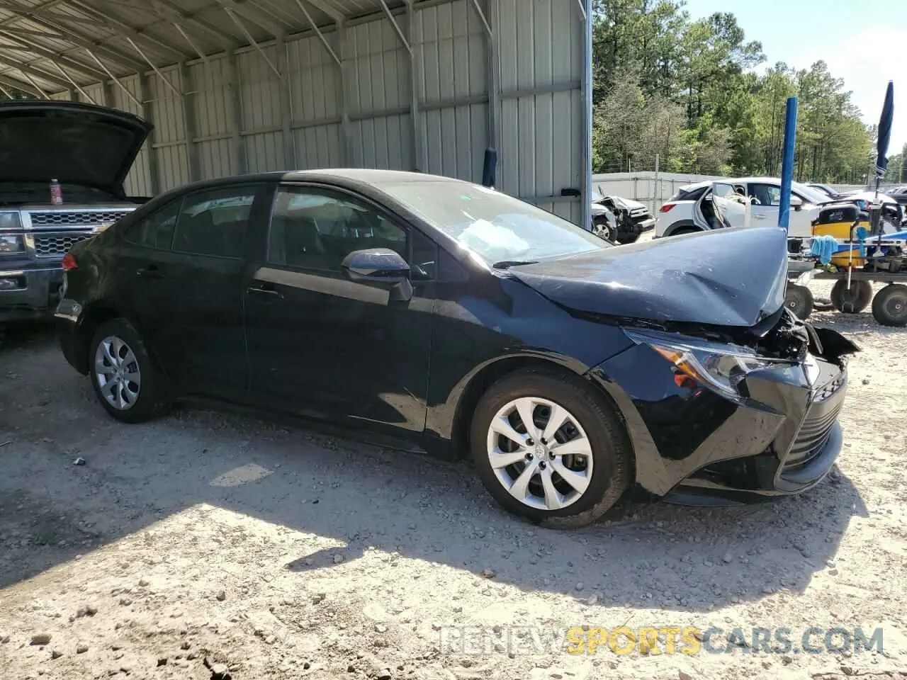 4 Photograph of a damaged car 5YFB4MDE2RP149040 TOYOTA COROLLA 2024