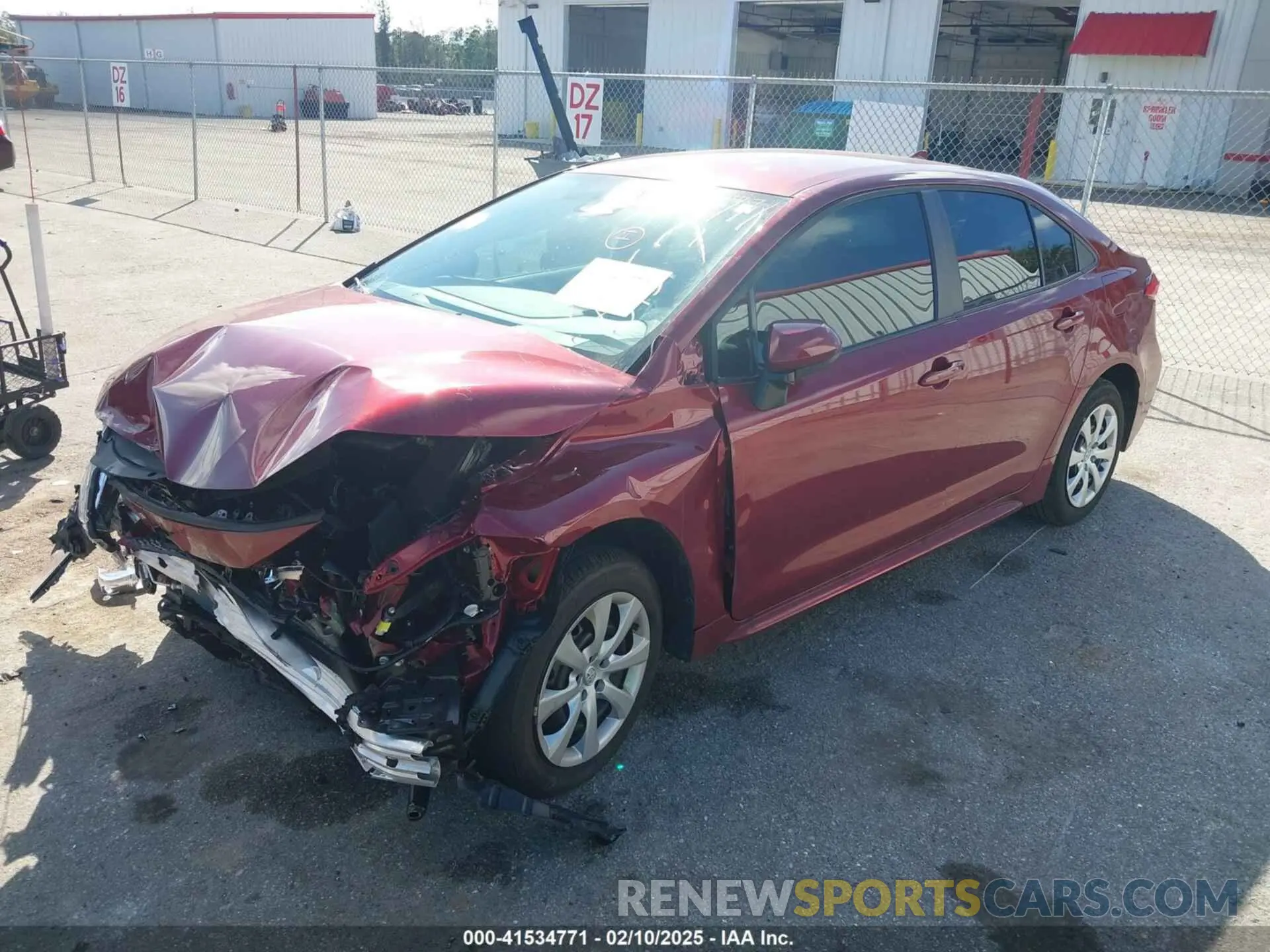2 Photograph of a damaged car 5YFB4MDE2RP158157 TOYOTA COROLLA 2024