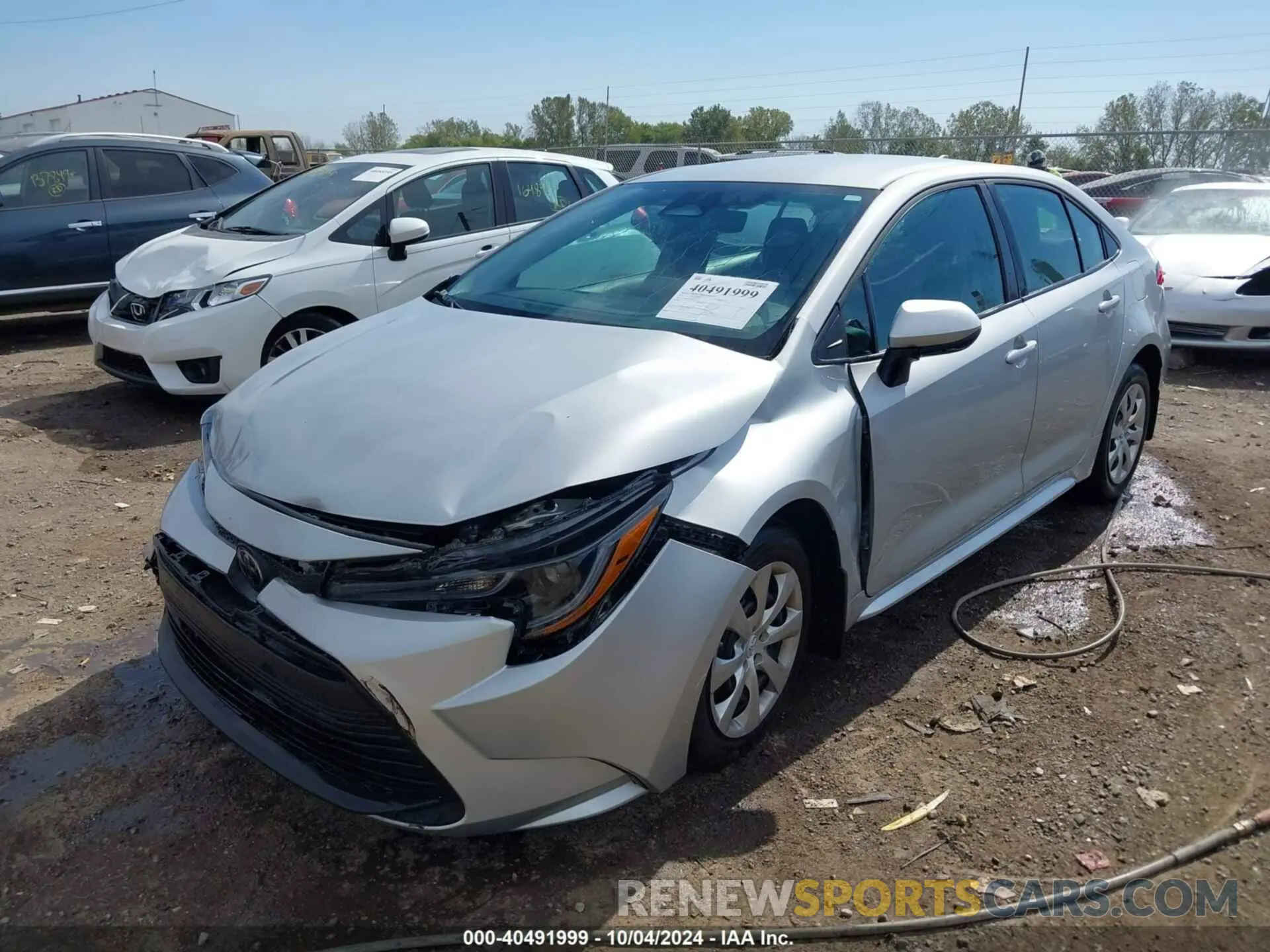 2 Photograph of a damaged car 5YFB4MDE2RP161348 TOYOTA COROLLA 2024