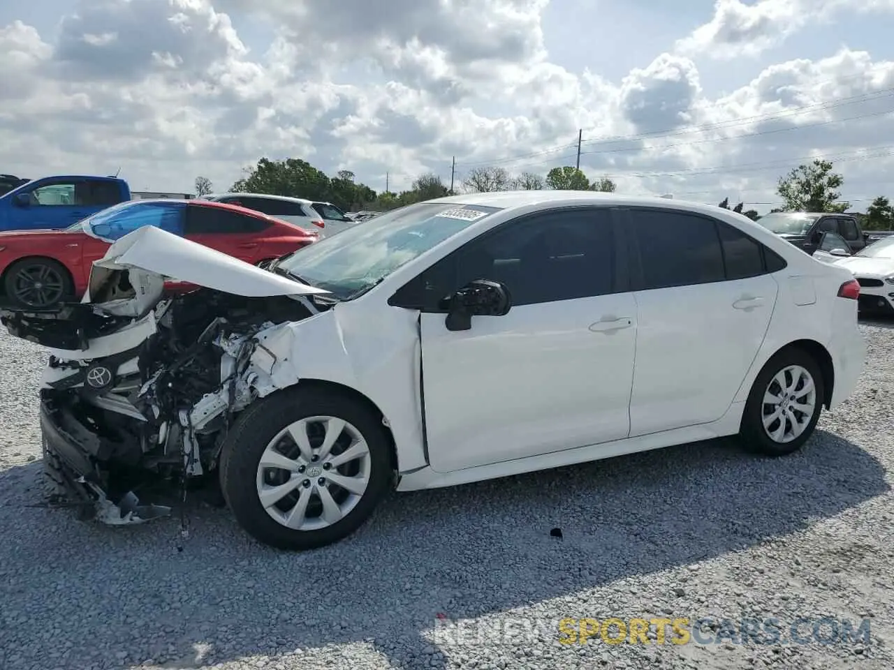 1 Photograph of a damaged car 5YFB4MDE2RP162905 TOYOTA COROLLA 2024