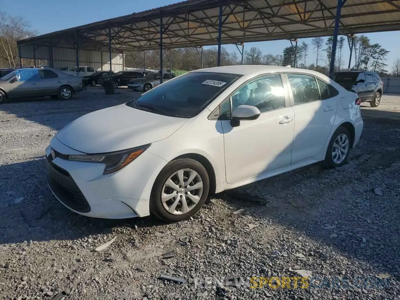 1 Photograph of a damaged car 5YFB4MDE2RP163181 TOYOTA COROLLA 2024