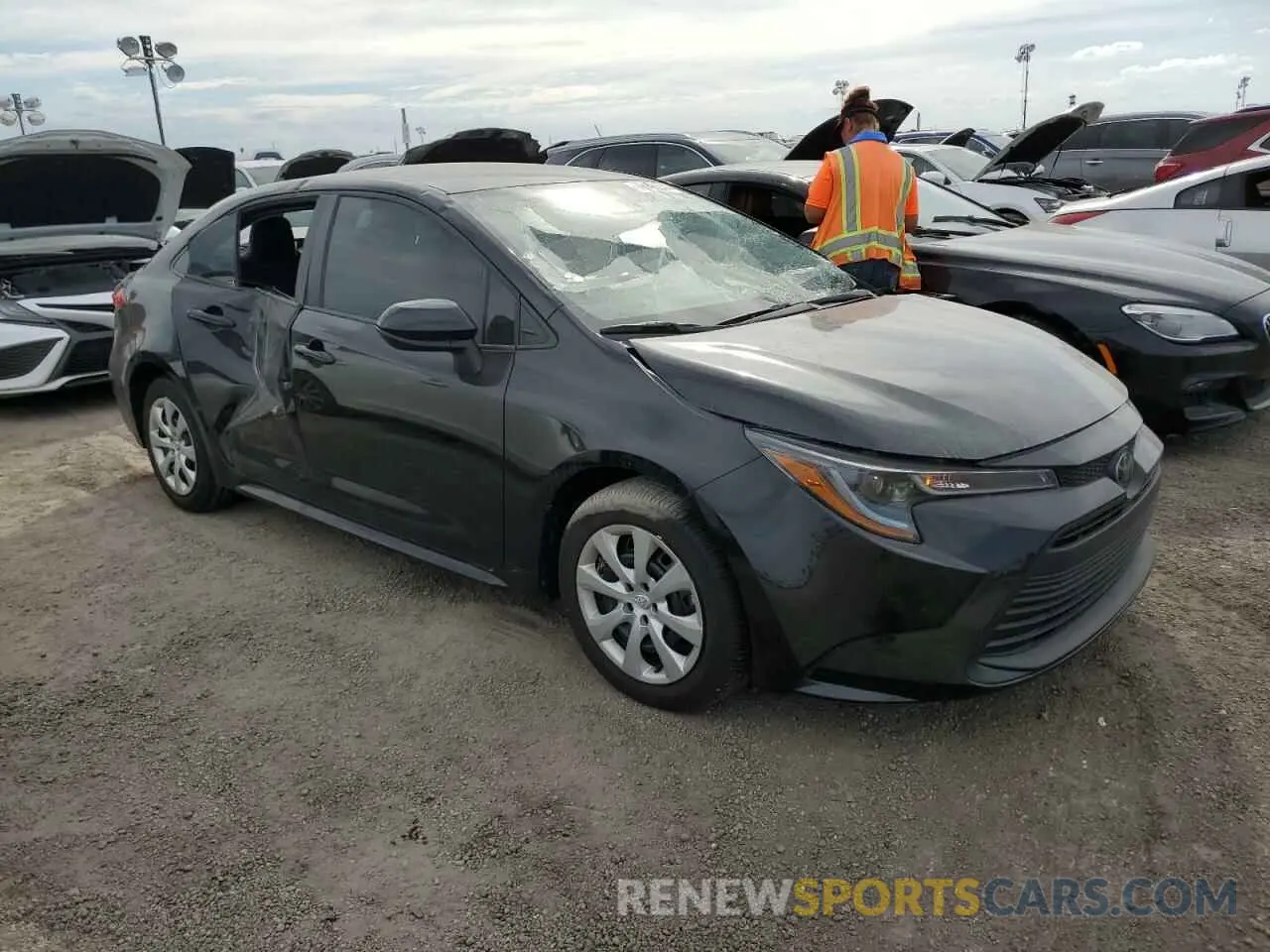 4 Photograph of a damaged car 5YFB4MDE2RP168350 TOYOTA COROLLA 2024