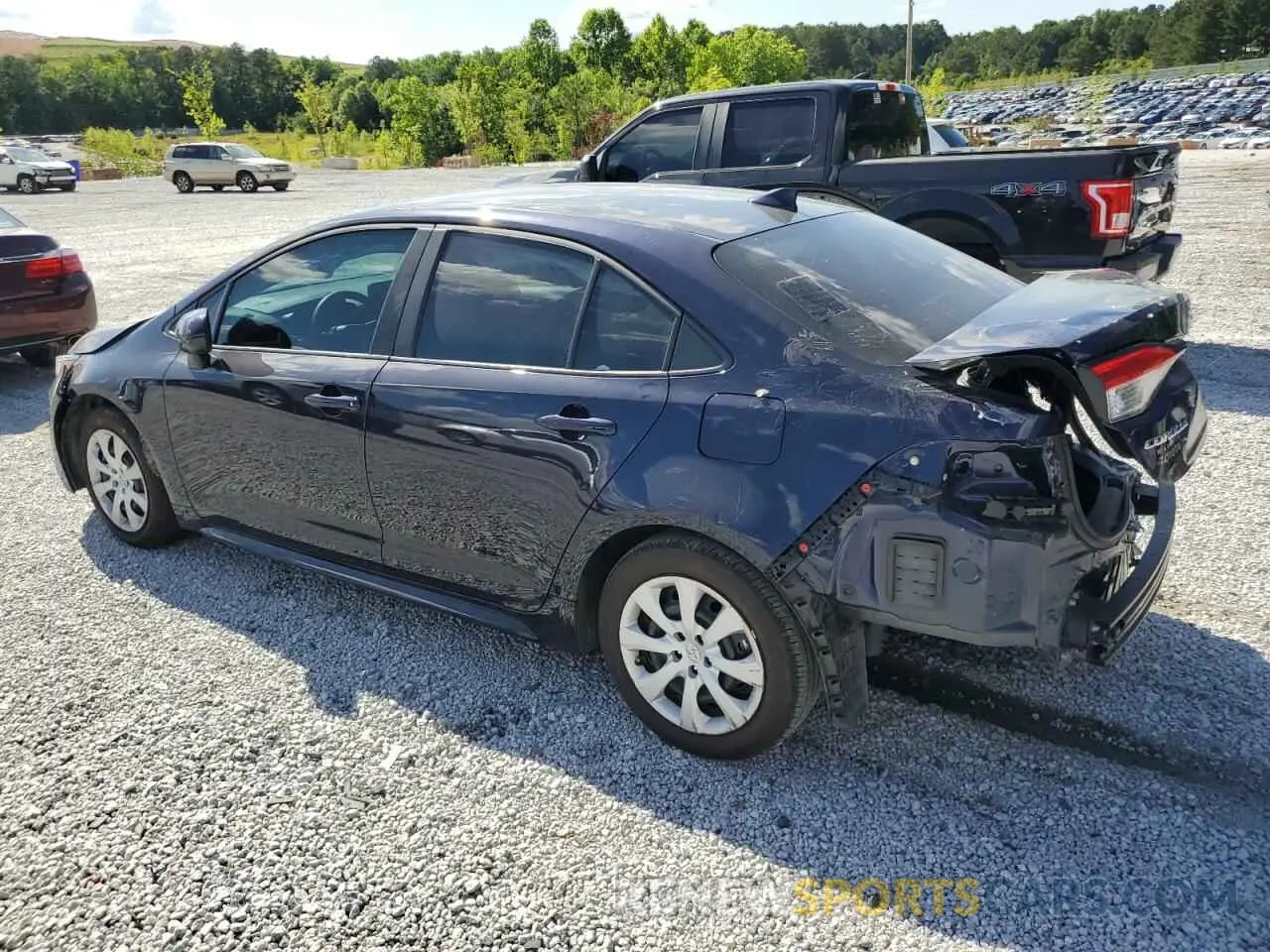 2 Photograph of a damaged car 5YFB4MDE2RP195757 TOYOTA COROLLA 2024