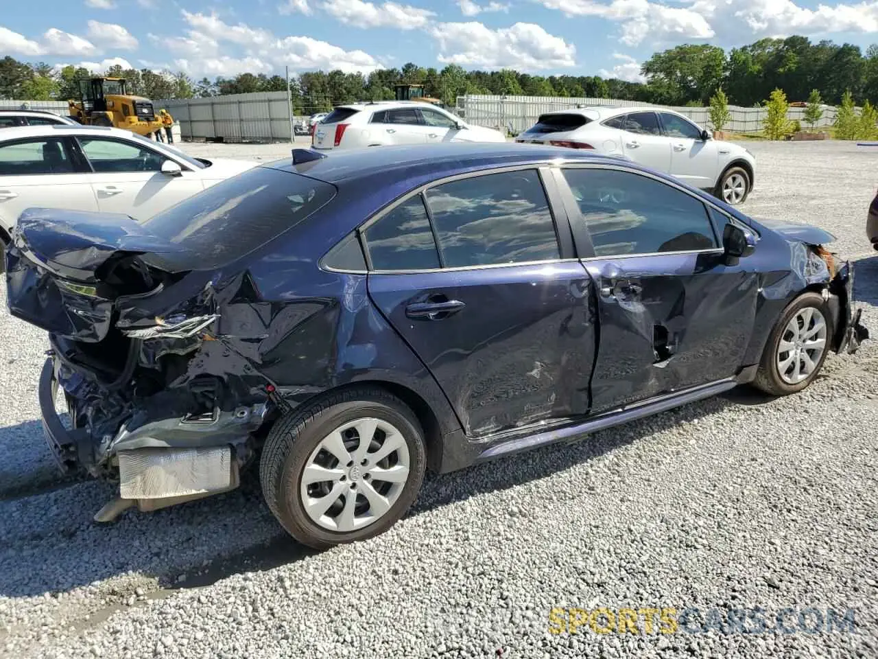 3 Photograph of a damaged car 5YFB4MDE2RP195757 TOYOTA COROLLA 2024