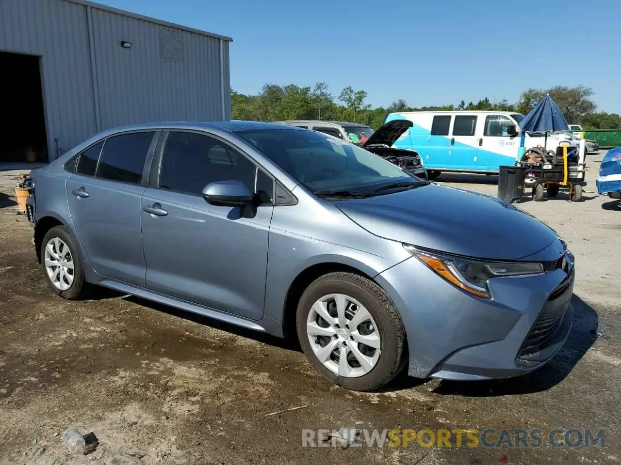 4 Photograph of a damaged car 5YFB4MDE2RP202397 TOYOTA COROLLA 2024