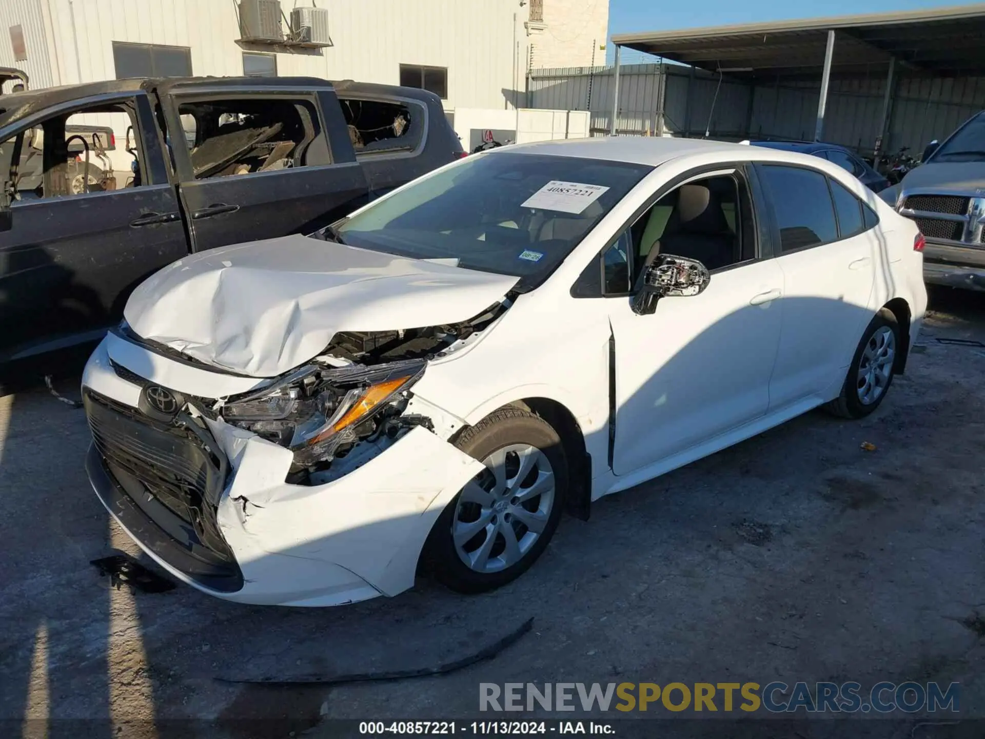 2 Photograph of a damaged car 5YFB4MDE2RP213562 TOYOTA COROLLA 2024