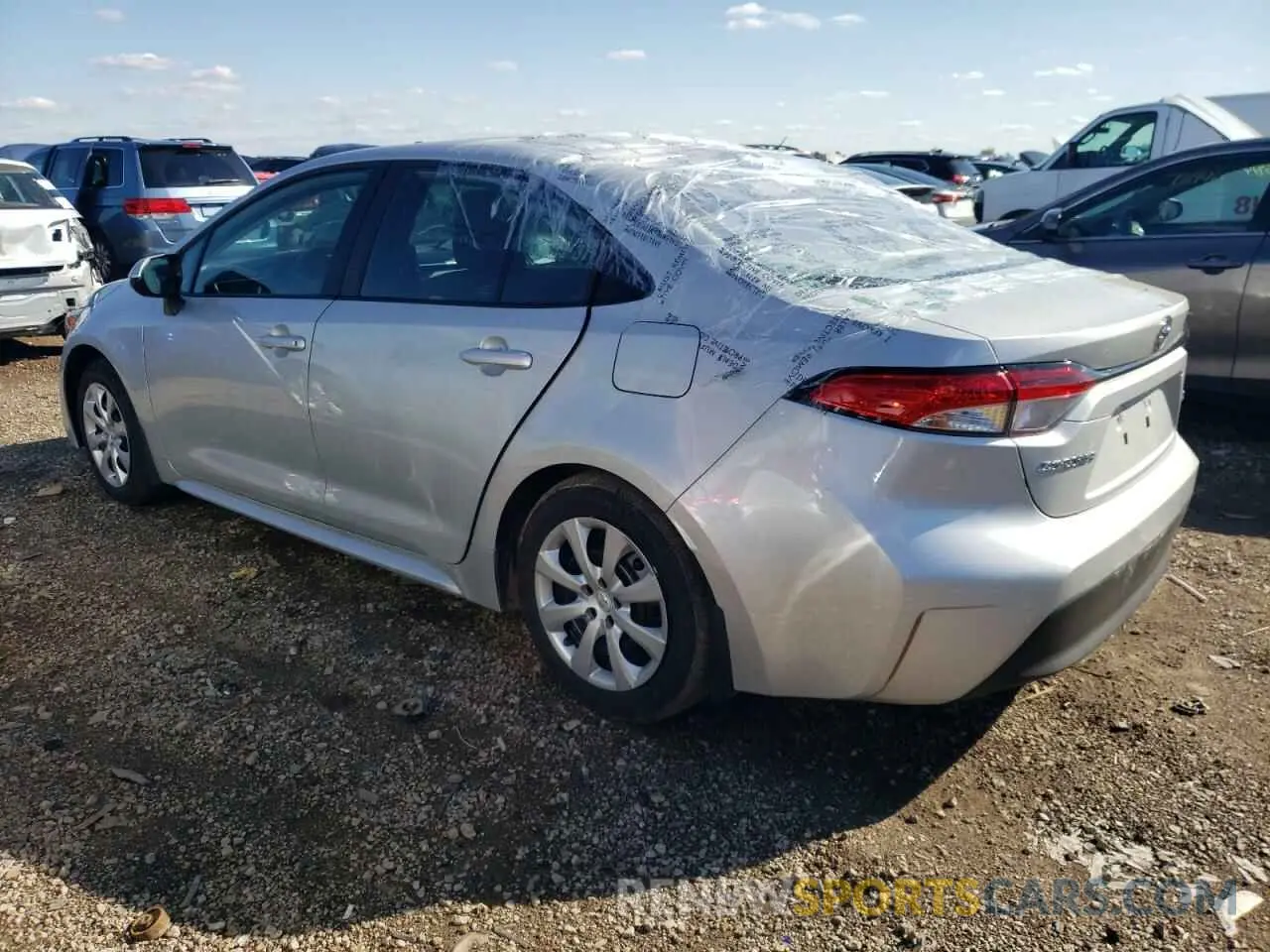 2 Photograph of a damaged car 5YFB4MDE3RP081332 TOYOTA COROLLA 2024