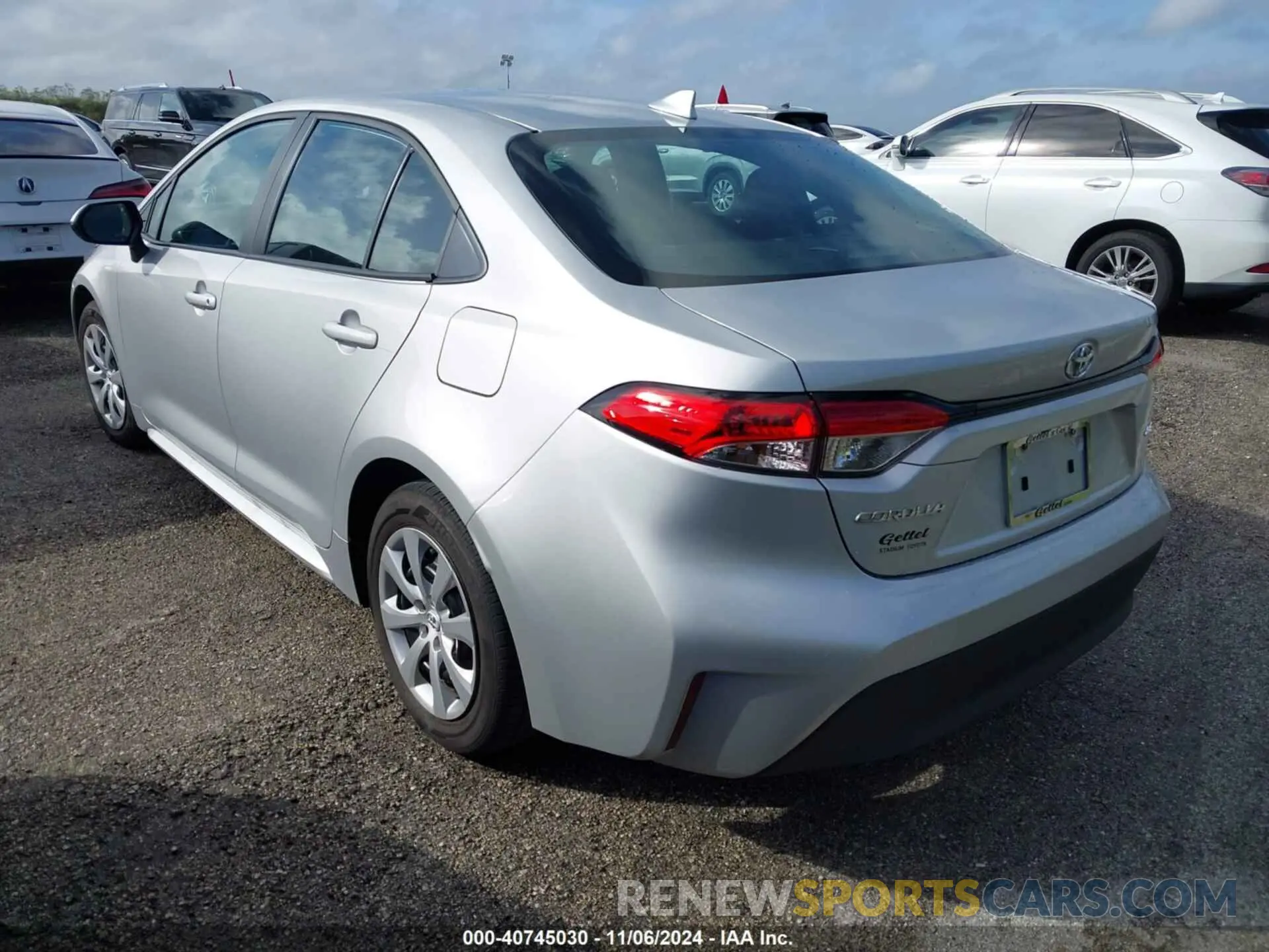 3 Photograph of a damaged car 5YFB4MDE3RP084795 TOYOTA COROLLA 2024