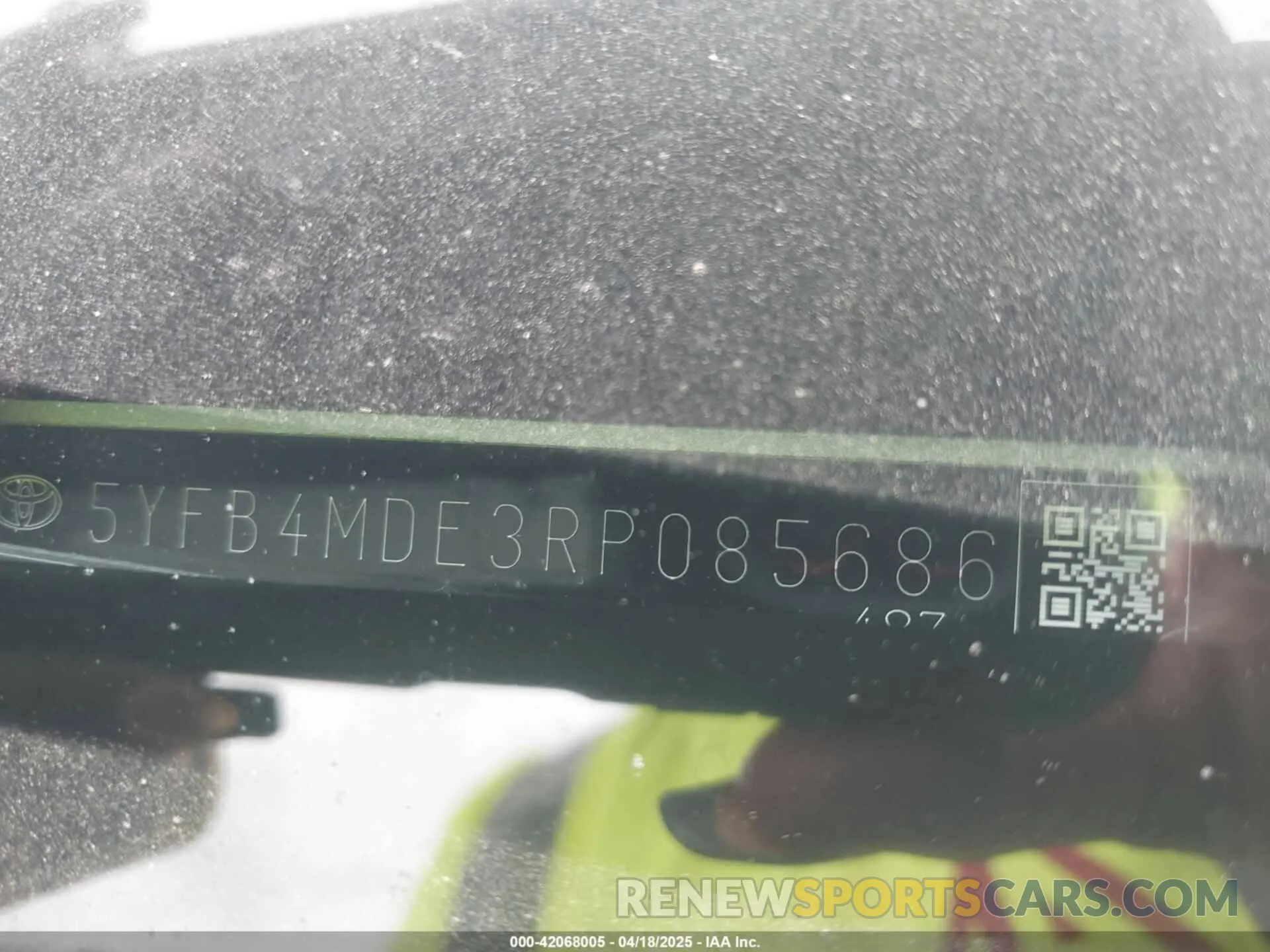 9 Photograph of a damaged car 5YFB4MDE3RP085686 TOYOTA COROLLA 2024