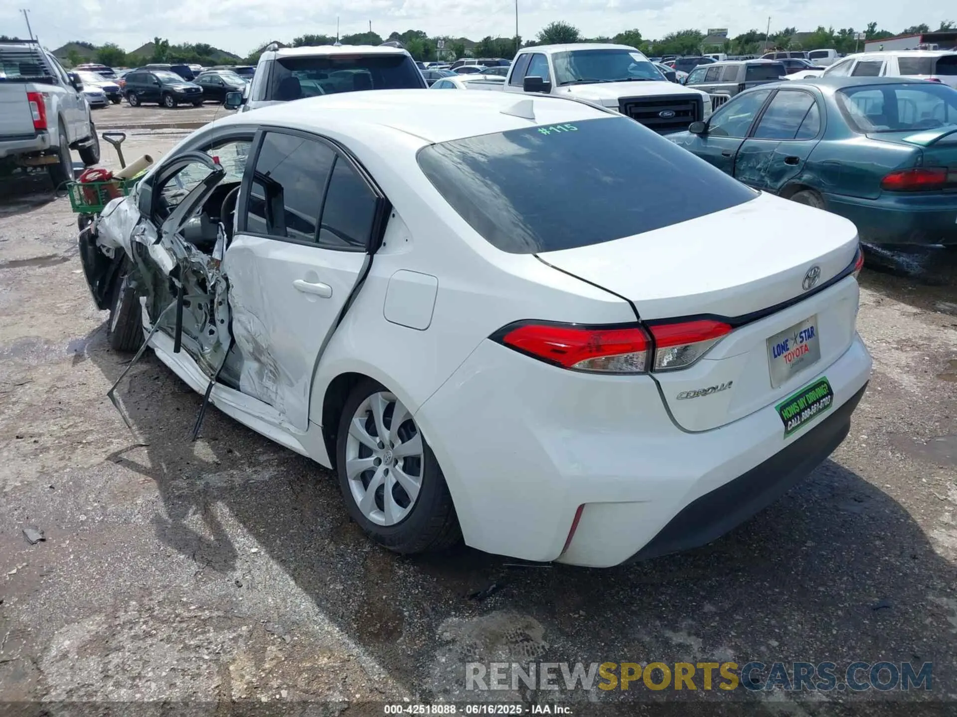 3 Photograph of a damaged car 5YFB4MDE3RP088832 TOYOTA COROLLA 2024